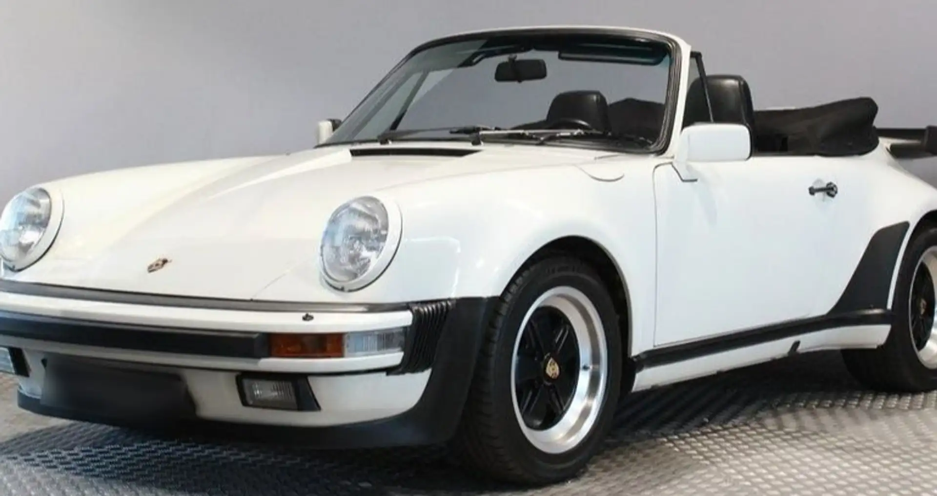 Porsche 930 3.3 Turbo Cabrio Blanco - 1