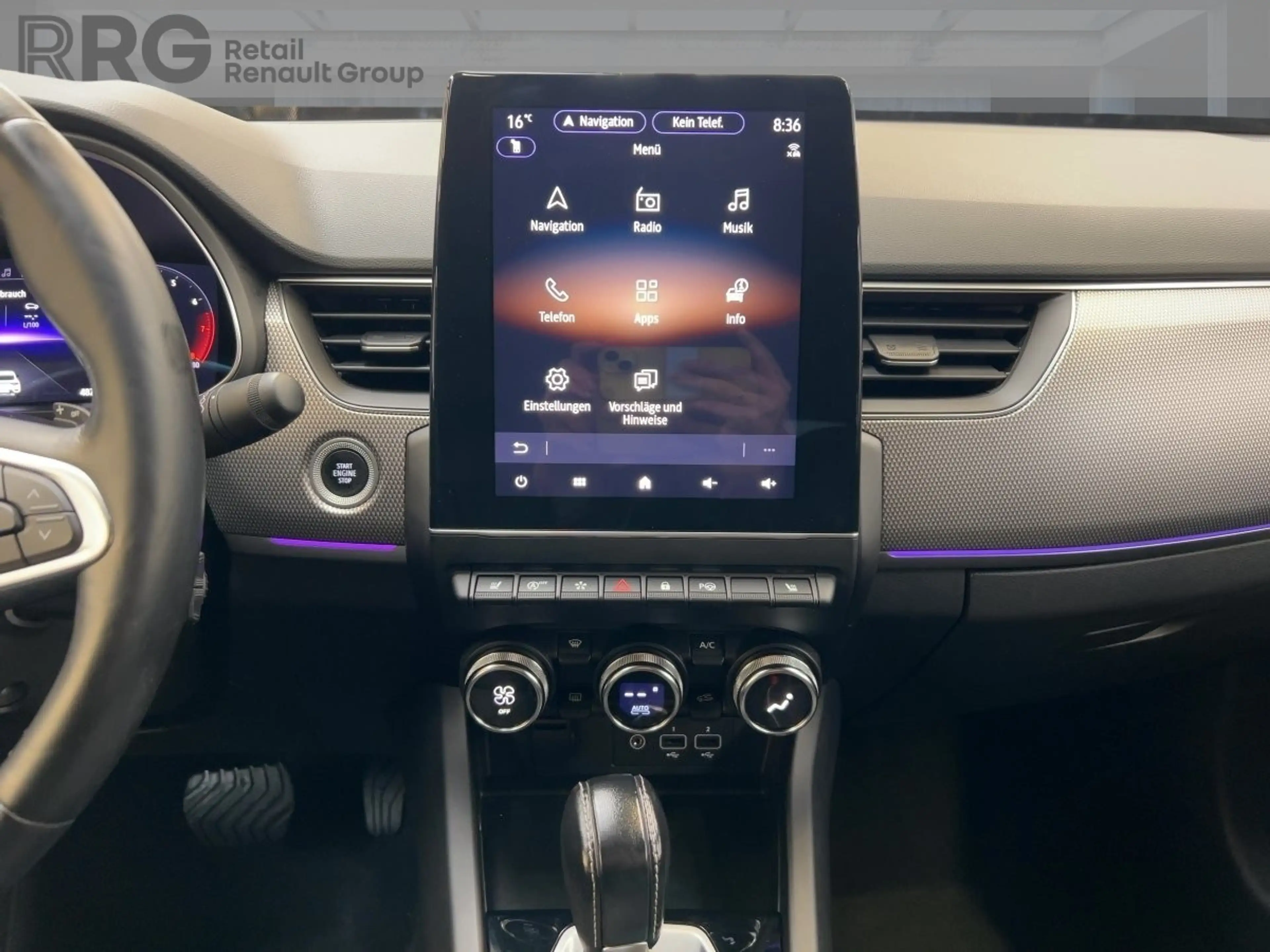 Renault Arkana TECHNO TCe 140 EDC CARPLAY SHZ PDC BT — photo 12