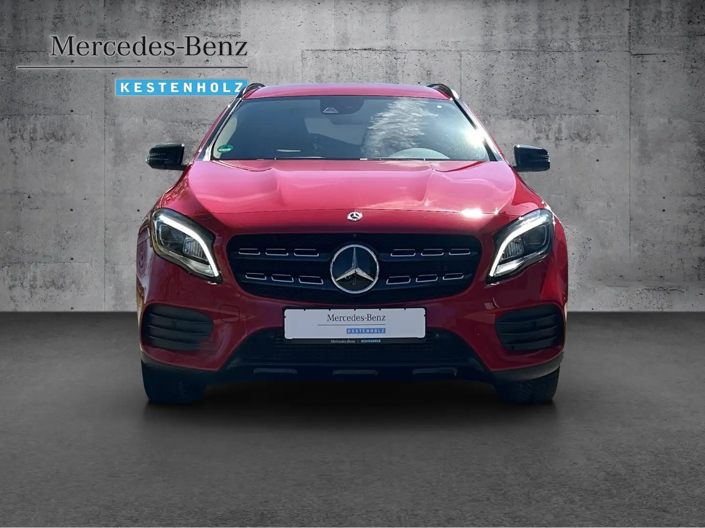 Mercedes-Benz GLA 200 GLA 200 AMG+NIGHT+AHK+DISTR+360+SHZ+LEDER-BEIGE Rouge - 2
