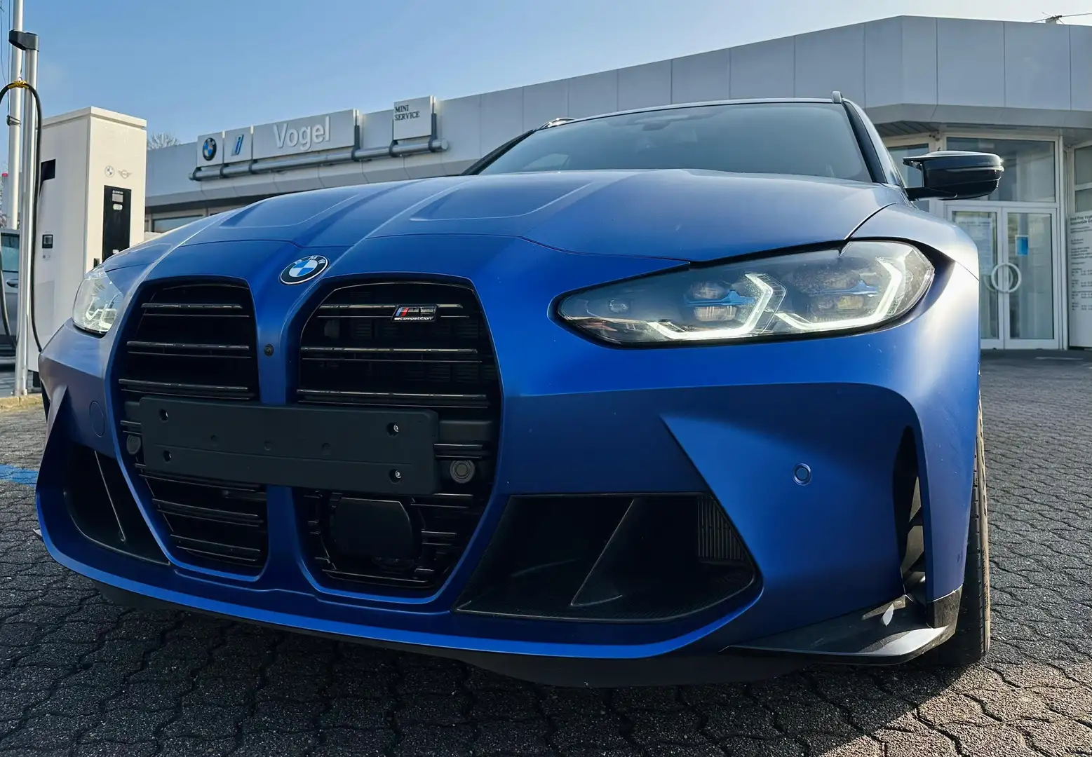 BMW M3 3er Touring Comp. Serv. Incl. Race Tr. Packet Blau - 1