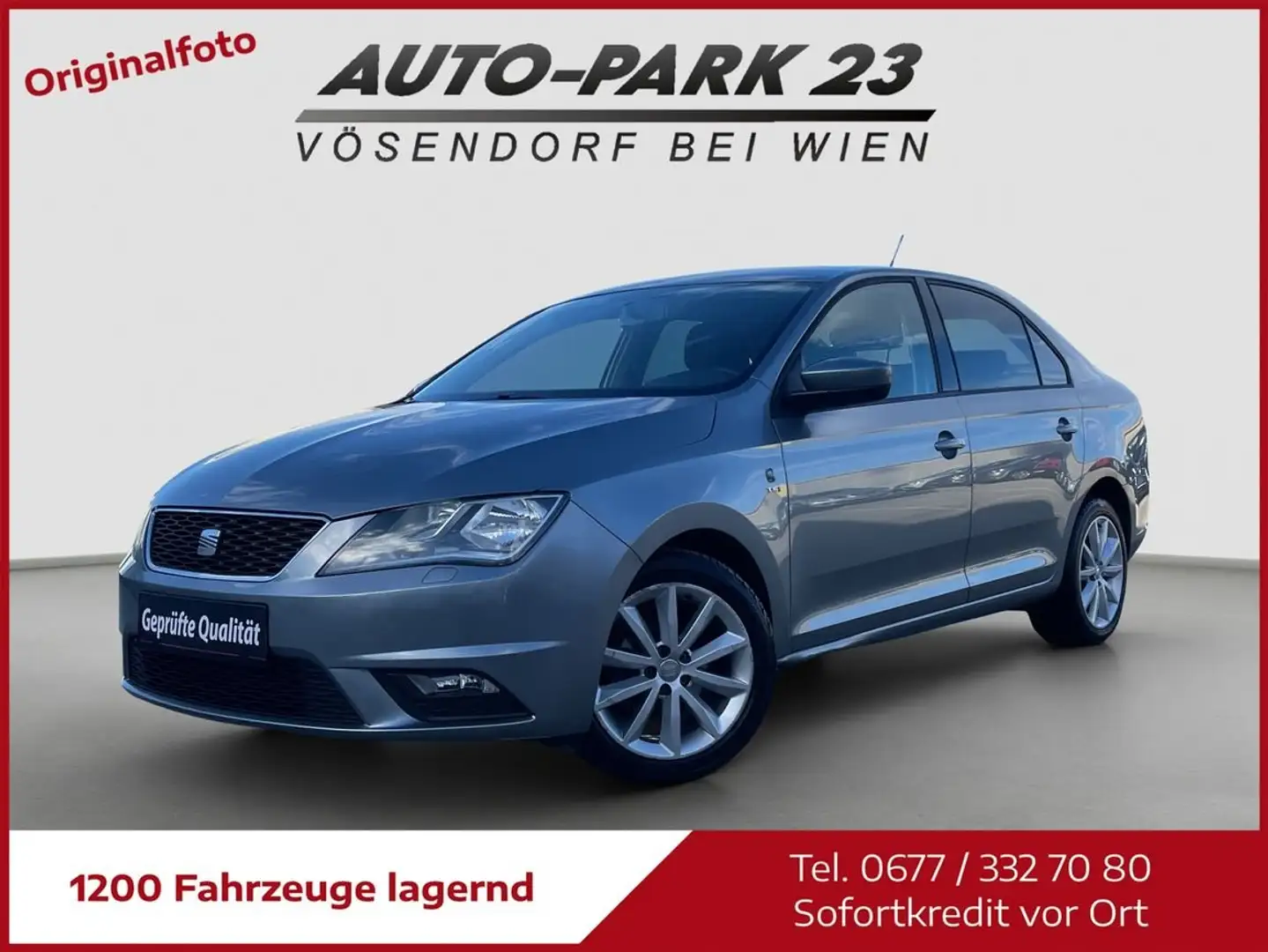 SEAT Toledo Toledo 1,2 TSI**SOFORT-KREDIT*NUR 90.000KM*MOD2014 Grau - 1