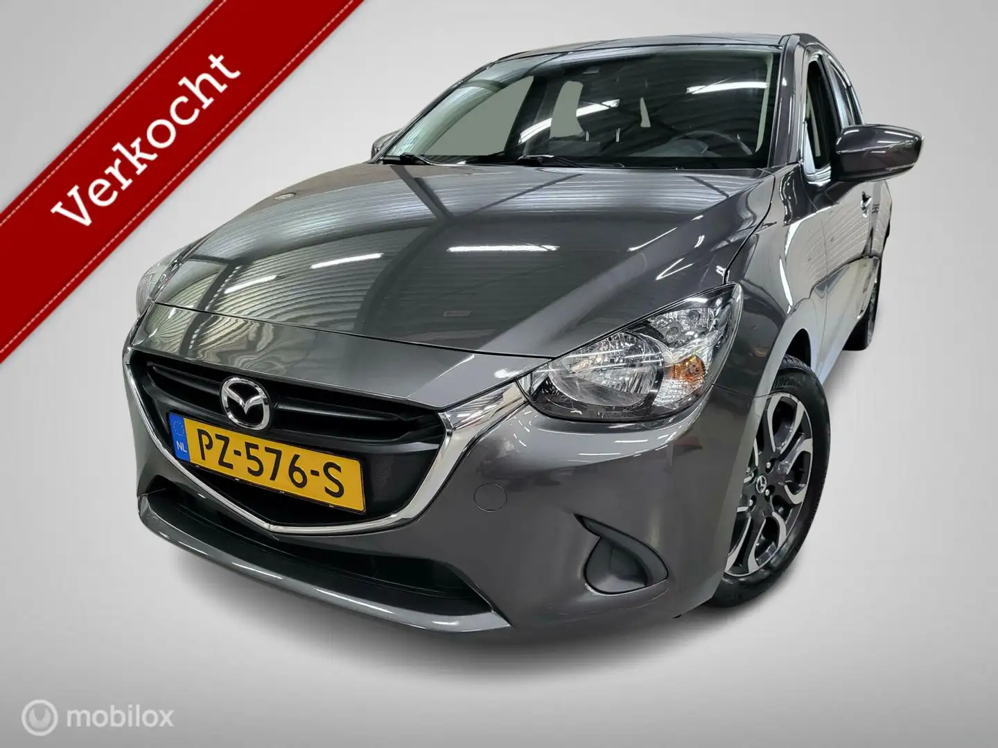 Mazda 2 1.5 Skyactiv-G/Cruise/Clima/stoelverw/2e eig/Nap! Grijs - 1