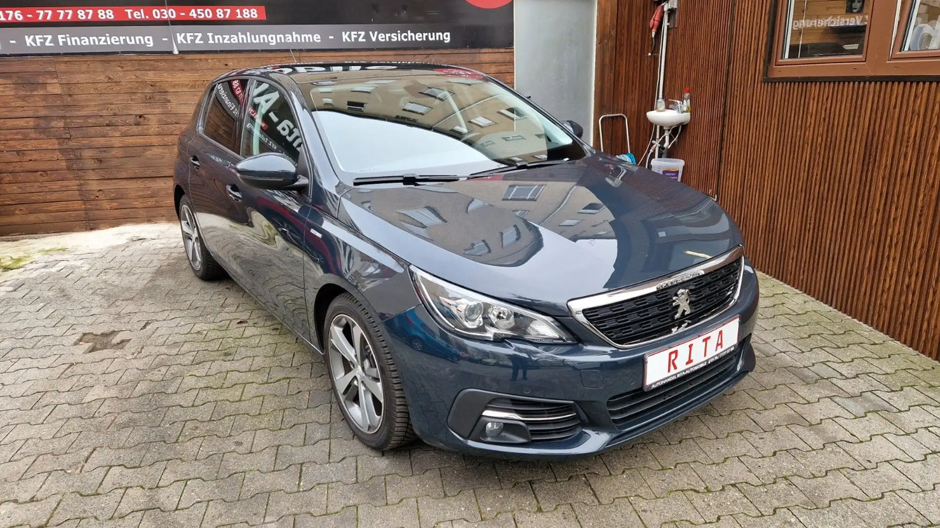 Peugeot 308 Style Panorama, SHZ, PDC, Navi, 360° Kamera Grau - 1