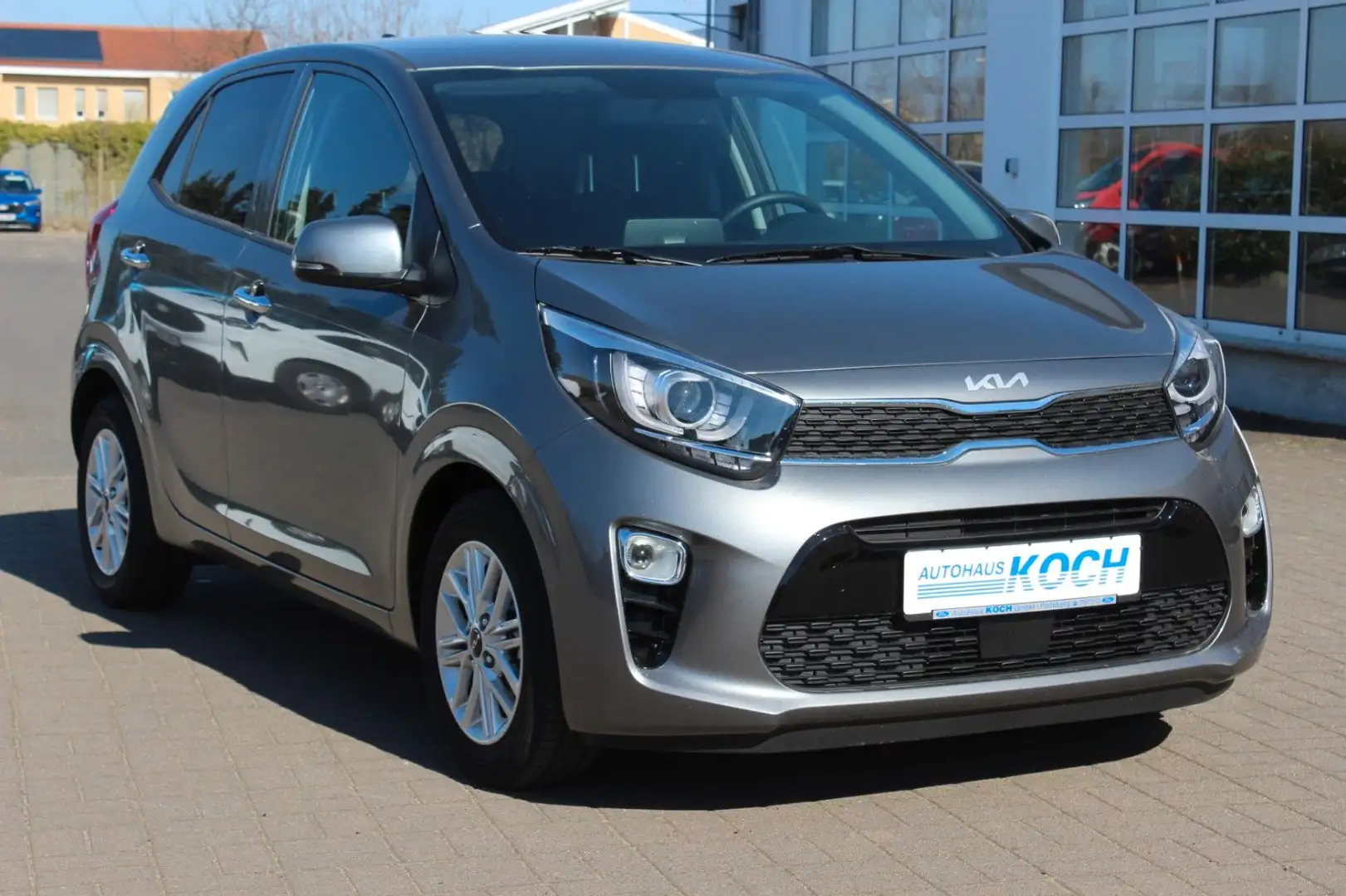 Kia Picanto +KLIMAAUTOMATIK+LENKRAD-/SITZHEIZUNG+RFK Grau - 1