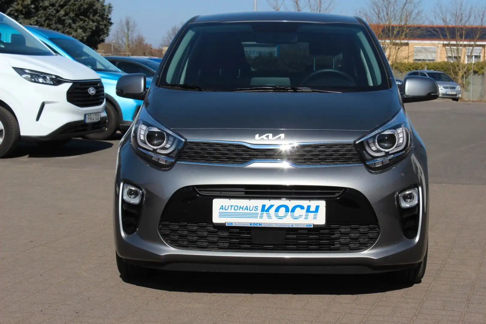 Kia Picanto +KLIMAAUTOMATIK+LENKRAD-/SITZHEIZUNG+RFK Grau - 2