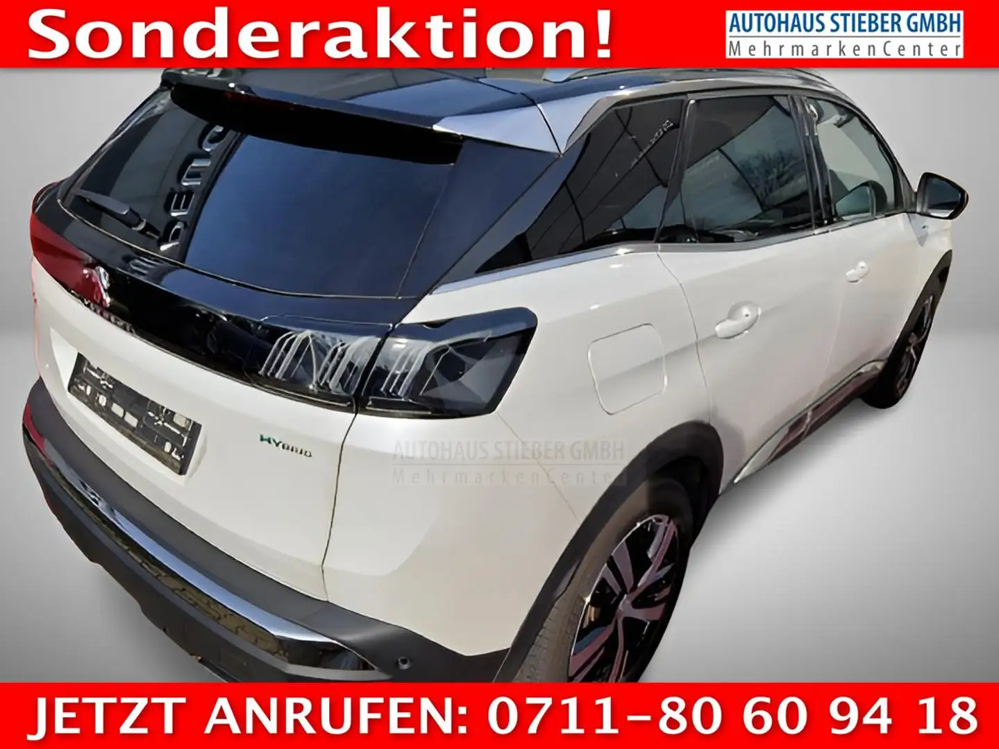 Peugeot 3008 GT NAVI+PANO+SHZ+RFK 133 kW (181 PS), Autom. 8-... White - 1