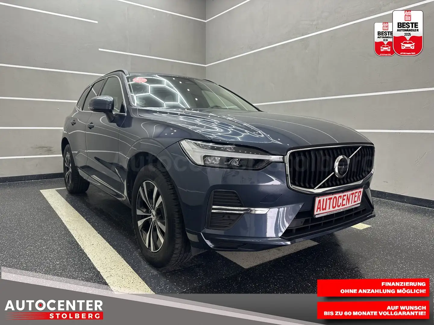 Volvo XC60 Momentum Pro AWD "PANO-NAVI-CAM-SITZH" Blau - 2