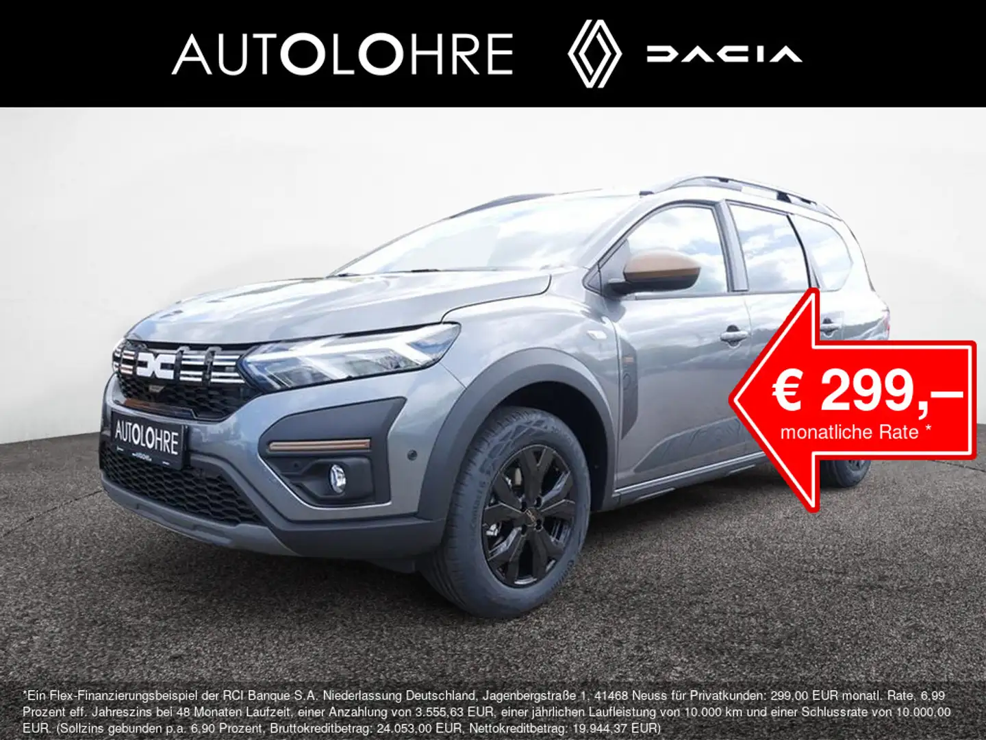 Dacia Jogger Extreme Hybrid 140 5-Sitzer Grijs - 1