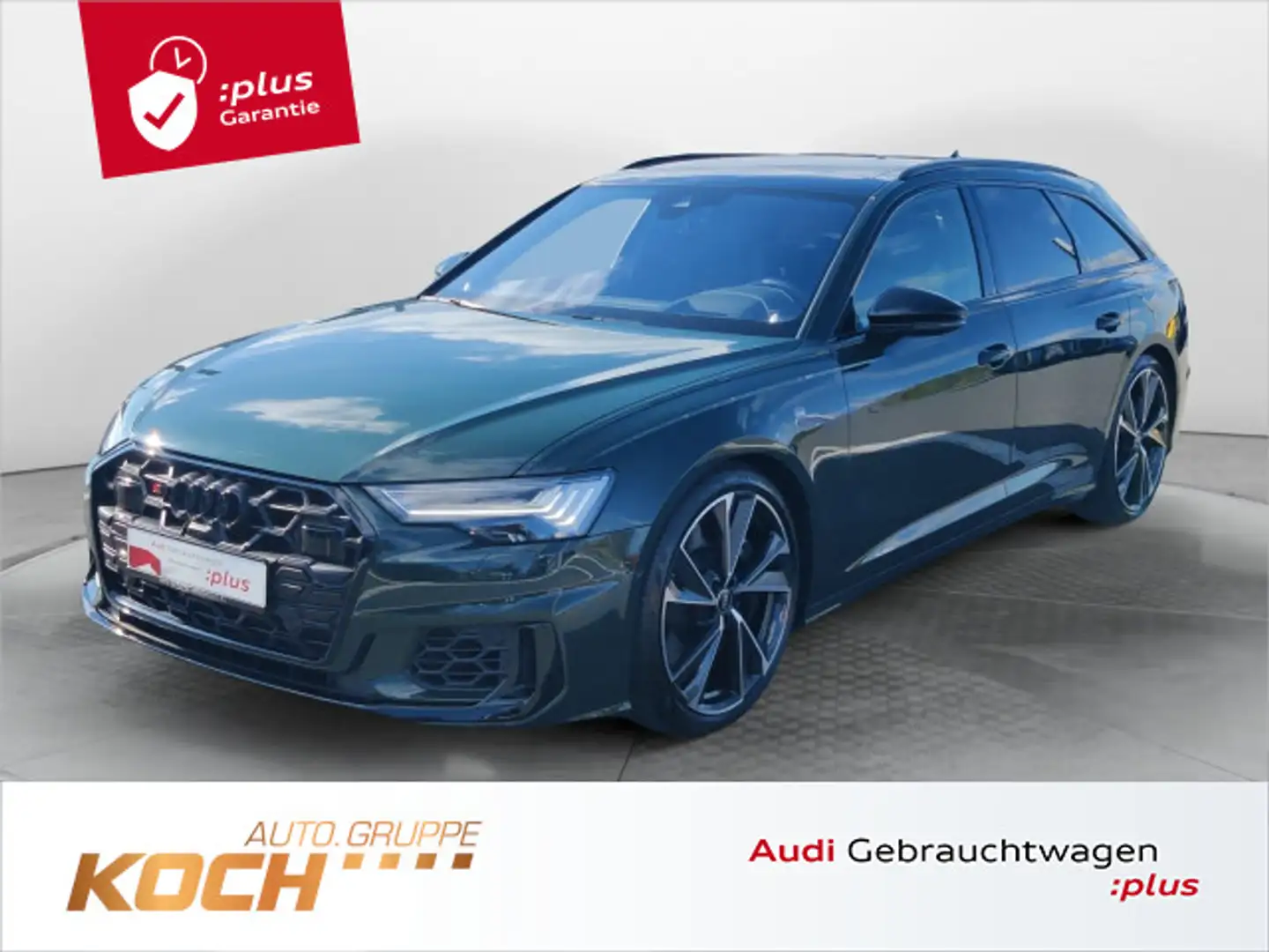 Audi S6 55 TDI q. Tiptr., HD Matrix, Pano, AHK, Grün - 1