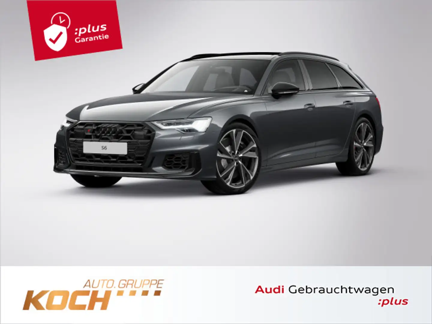 Audi S6 Avant 55 TDI q. Tiptr., HD Matrix, Pano, AHK, Grün - 1