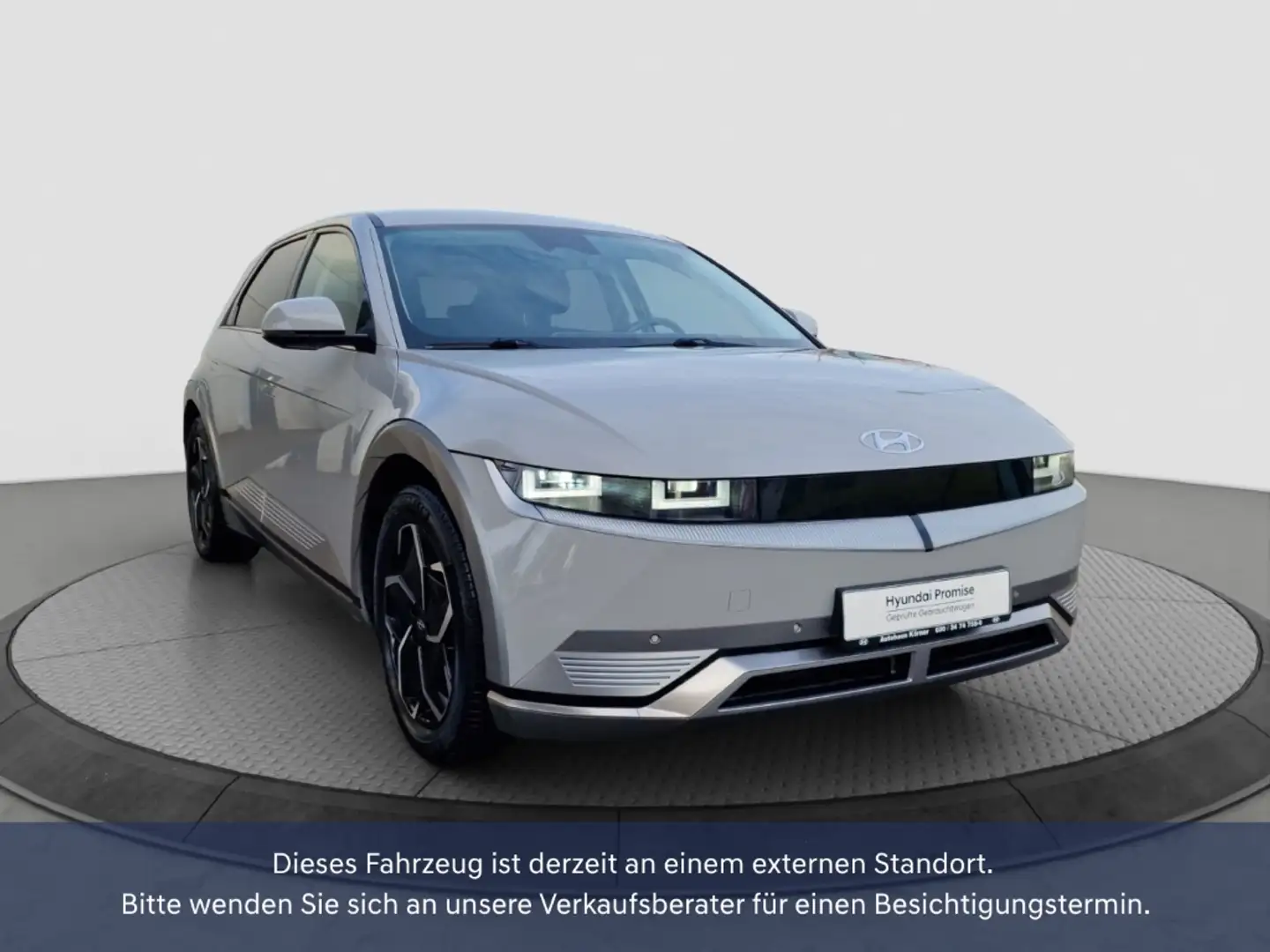 Hyundai IONIQ 5 DYNAMIQ 72,6kWh *WÄRMEPUMPE*LED*CAM*CARPLAY* Grau - 1