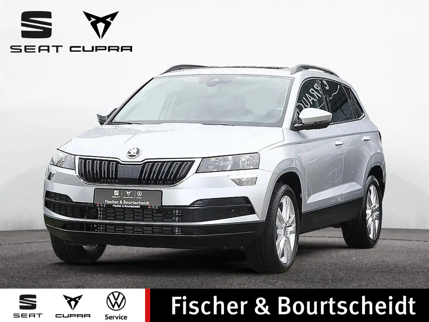 Skoda Karoq 2.0 TDI Style 4x4 DSG NAVI PANO AHK KAM Silber - 1