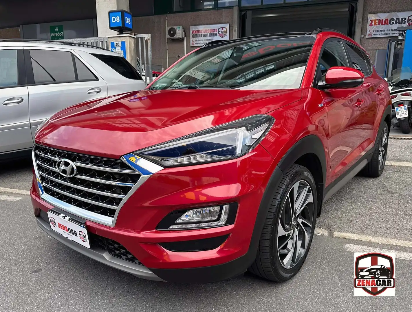 Hyundai TUCSON Tucson 1.6 crdi 48V NLine 2wd 136cv dct Rosso - 1
