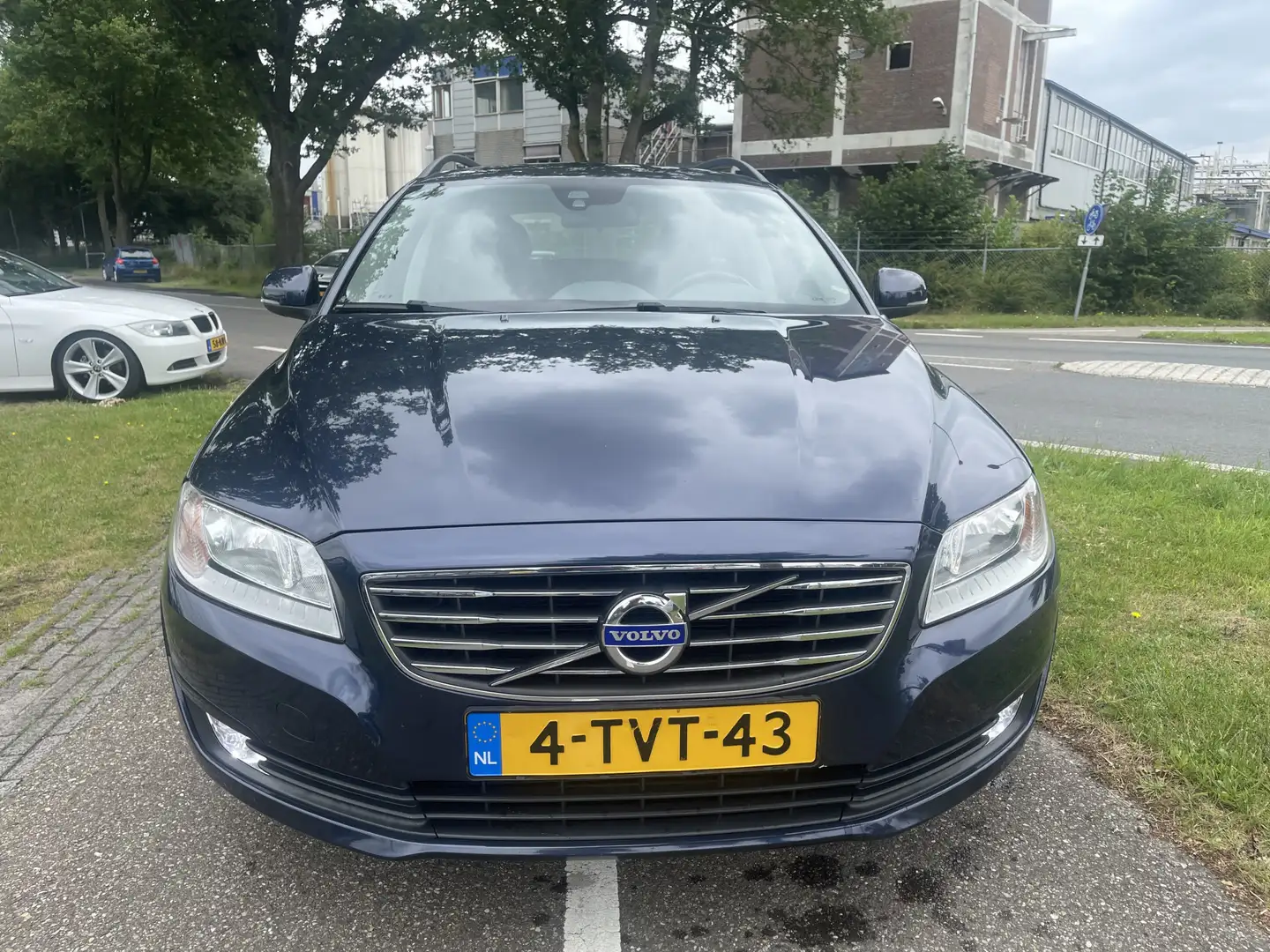 Volvo V70 2.0 D4 Summum * 180 PK*Lederen bekleding*Navigatie Blauw - 2