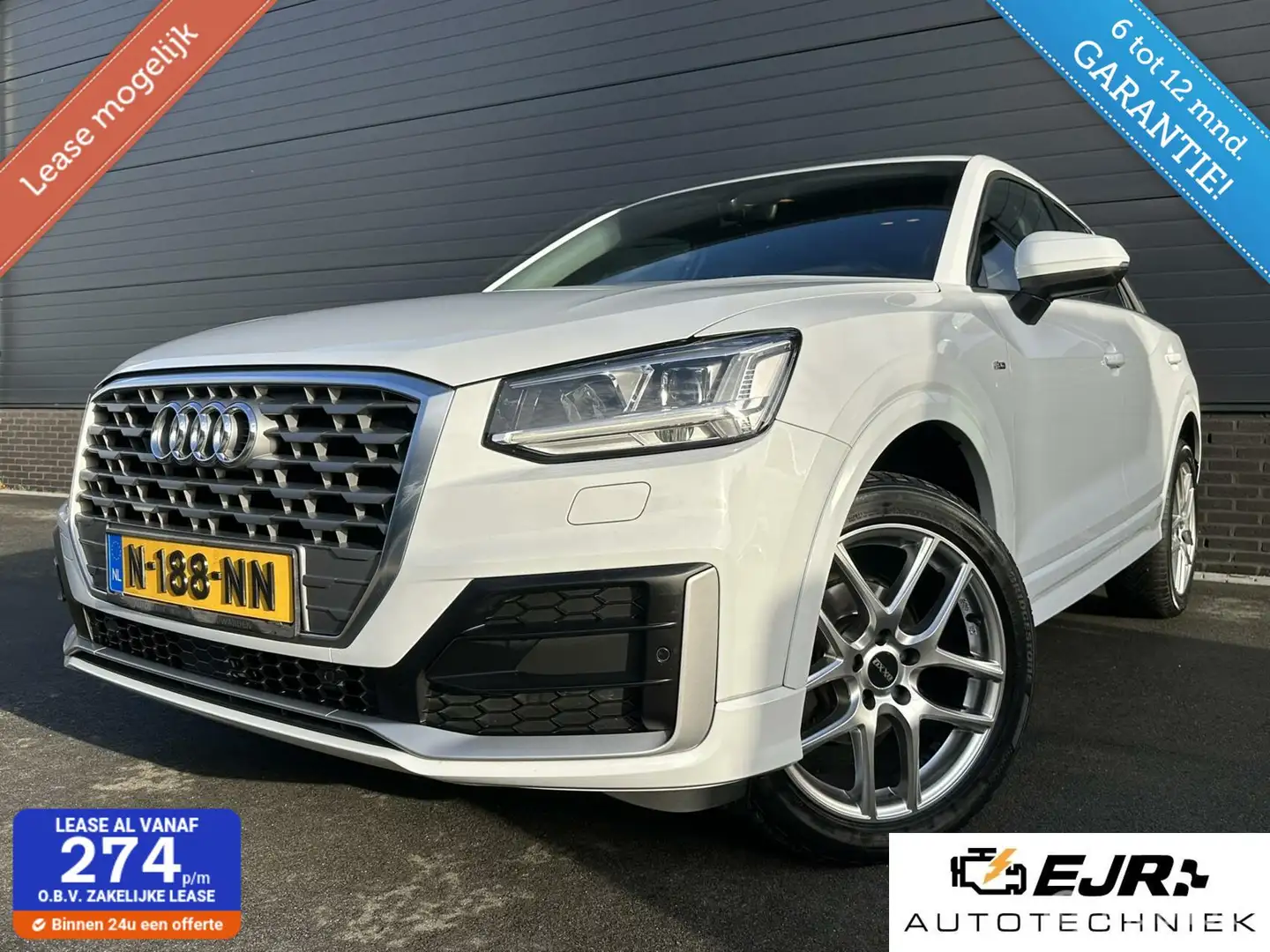 Audi Q2 30 TFSI S Edition S-Line CLIMA*CRUISE*HAAK*LEER*PD Weiß - 1