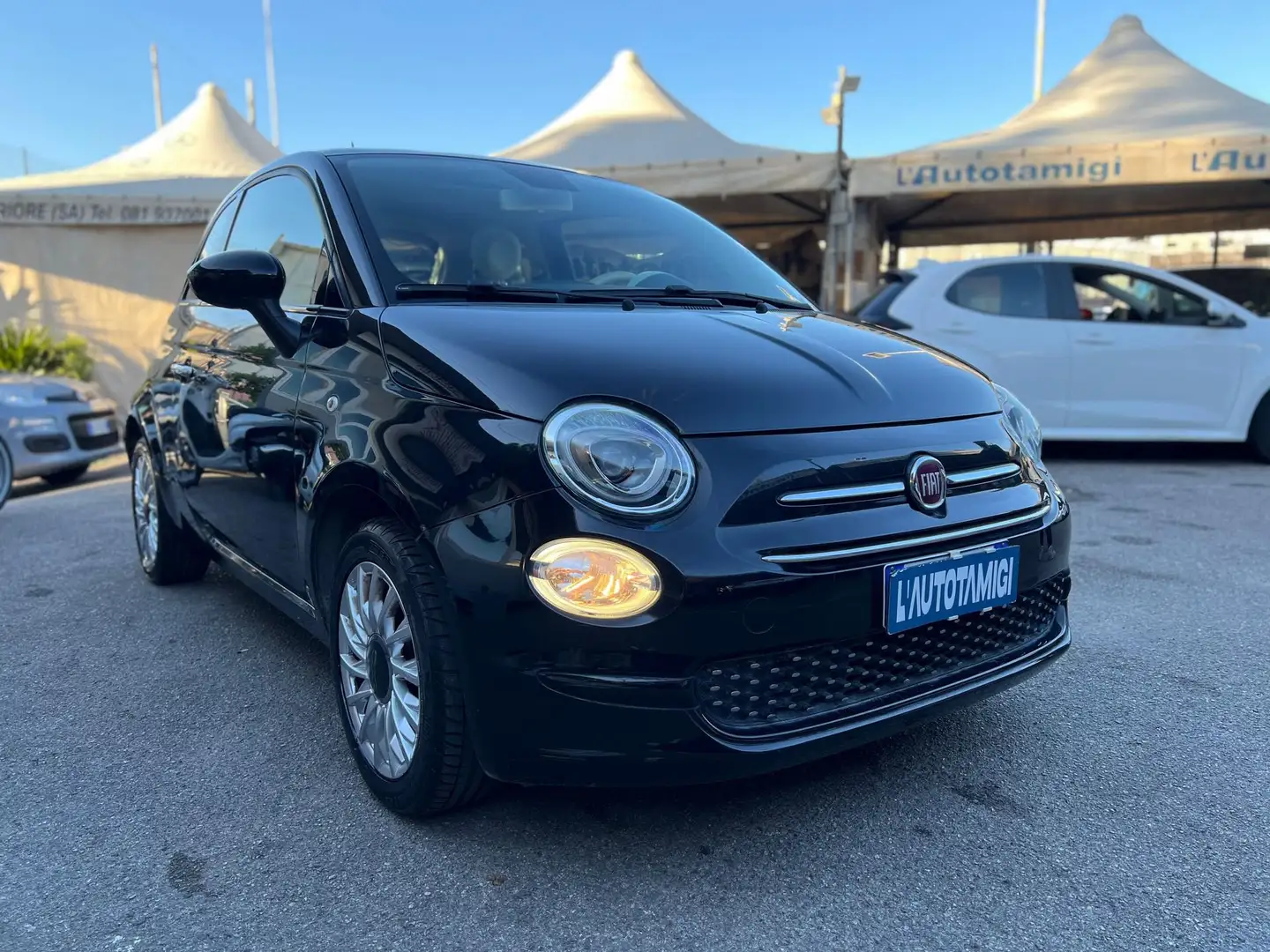 Fiat 500 500 1.2 S GPL Schwarz - 1