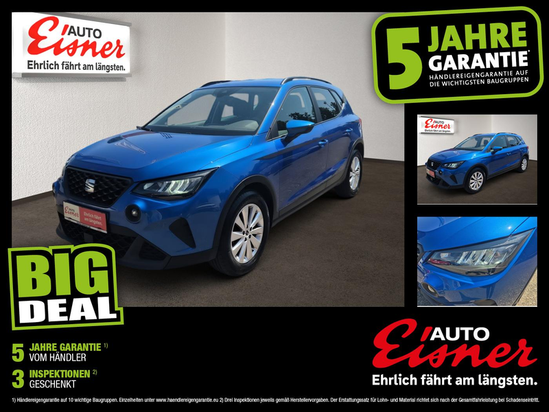 SEAT Arona 1.0 TSI Style AUT Facelift LED SHZ elSitz