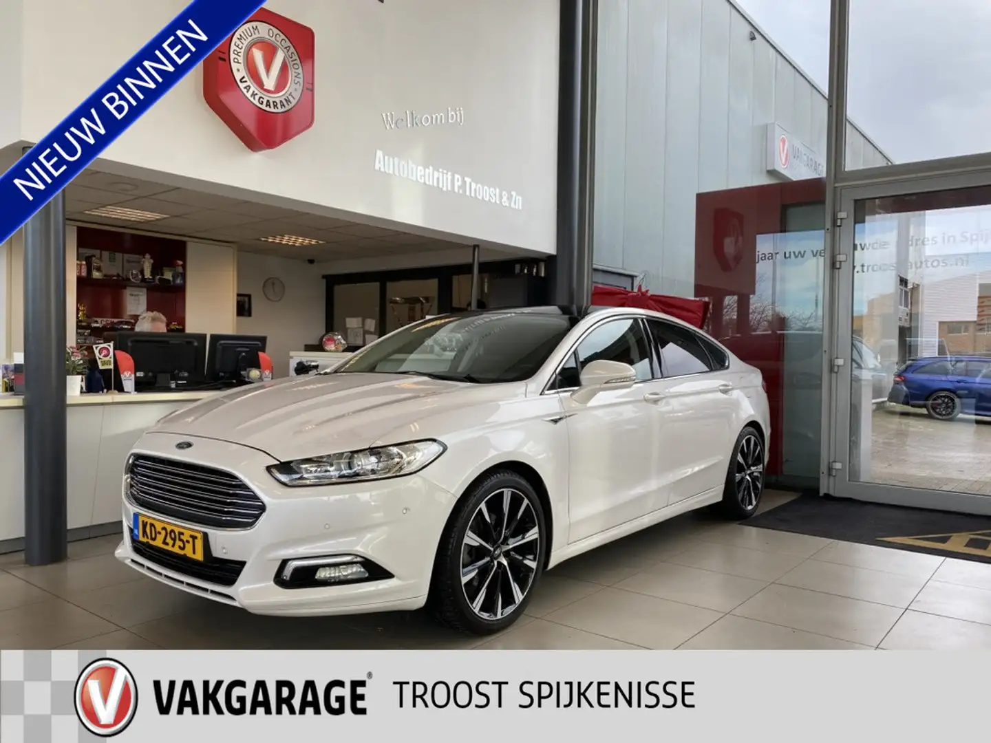 Ford Mondeo 2.0 IVCT HEV Titanium,100% Onderhouden,Automaat,Na Blanc - 1