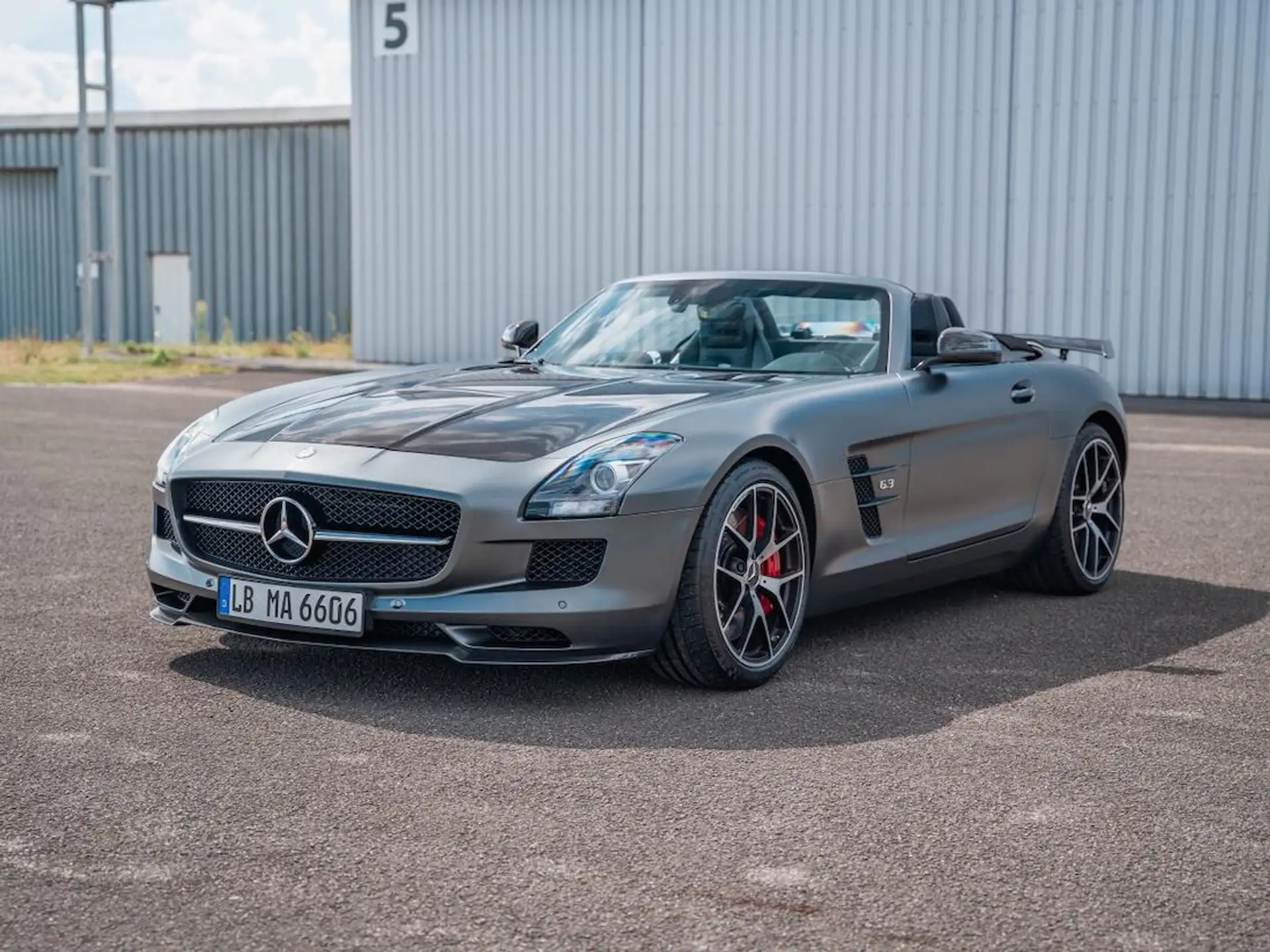 벤츠 SLS AMG GT 2014 회색 사진 4