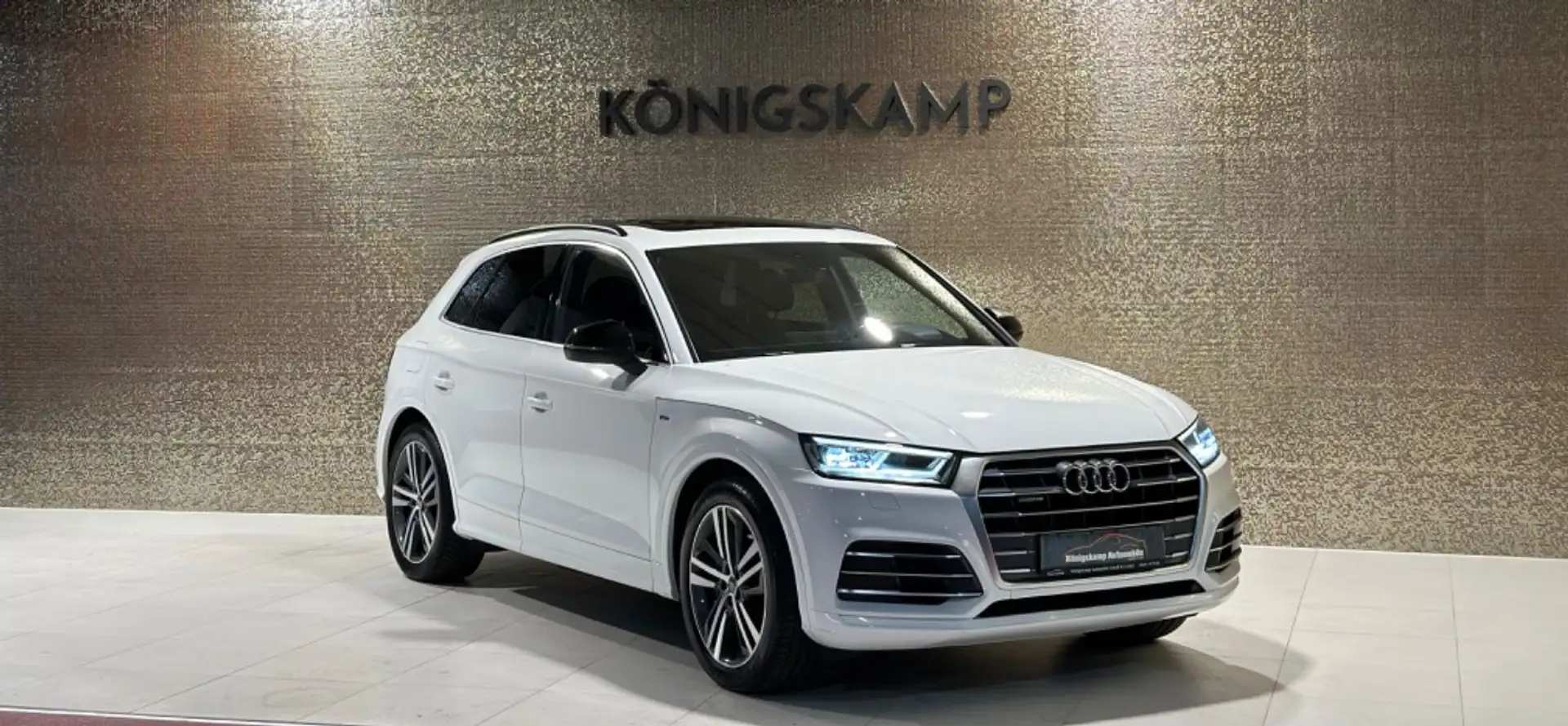 Audi Q5 quattro sport S-line * PANO * AHK * Blanc - 1