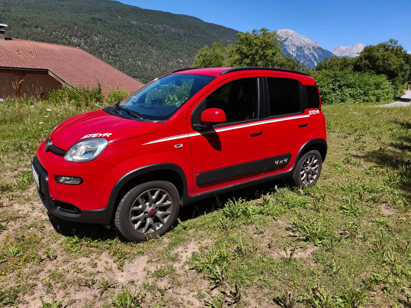 Fiat Panda (Motorschaden) Panda 4x4 1,3 Multijet II 95 Rot - 1