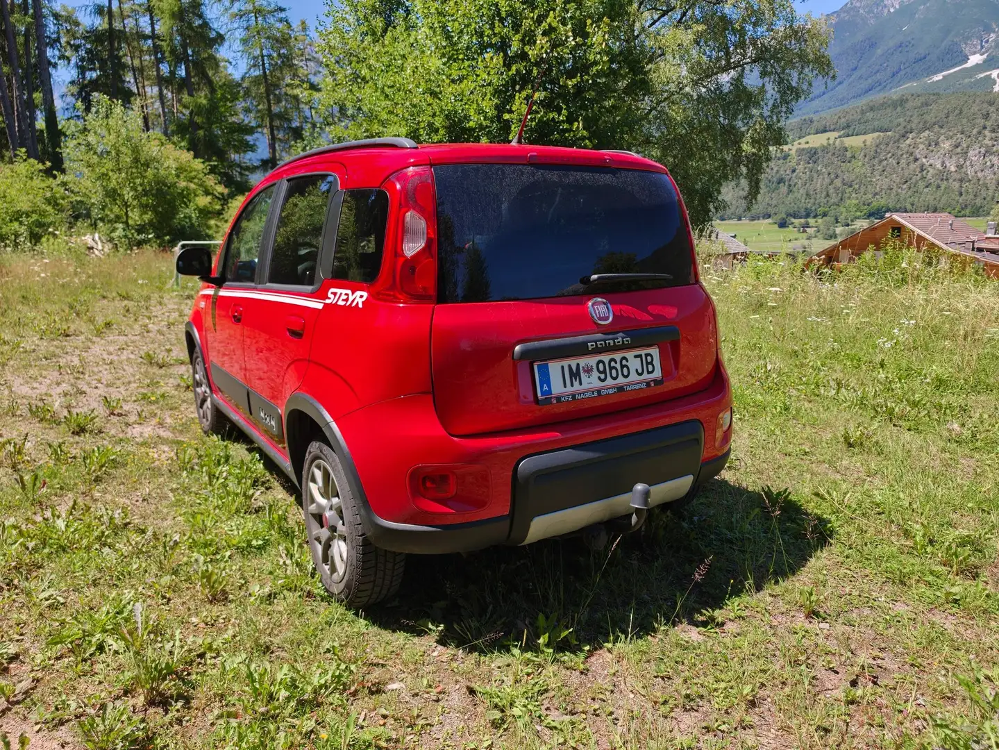 Fiat Panda (Motorschaden) Panda 4x4 1,3 Multijet II 95 Rot - 2