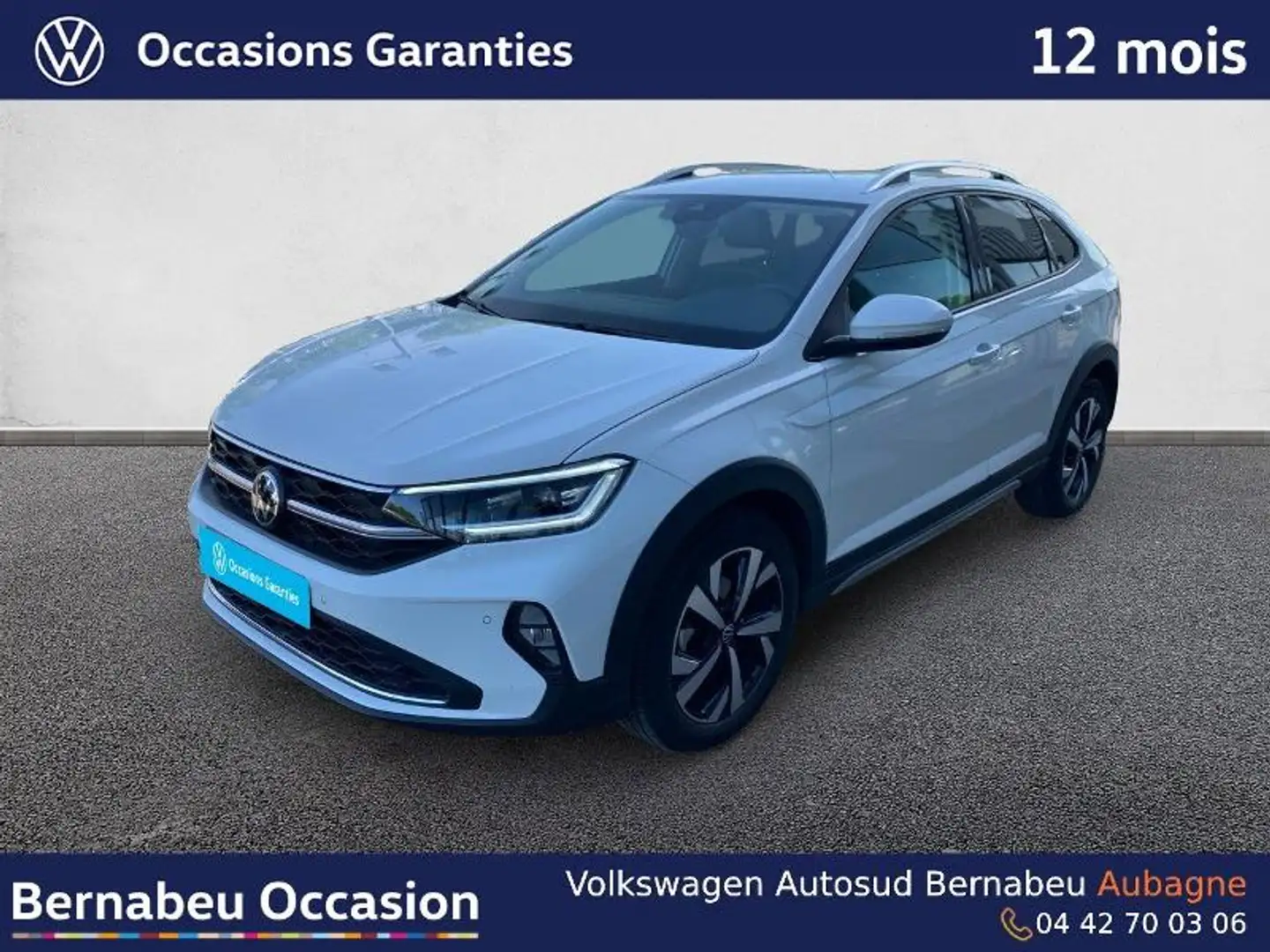 Volkswagen Taigo 1.5 TSI 150ch Style DSG7 Blanc - 1