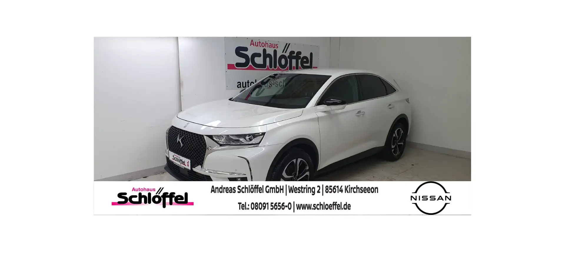 DS Automobiles DS 7 Crossback Be Chic Weiß - 1