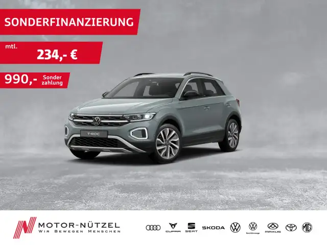 2024 Volkswagen T-Roc in Blue for sale