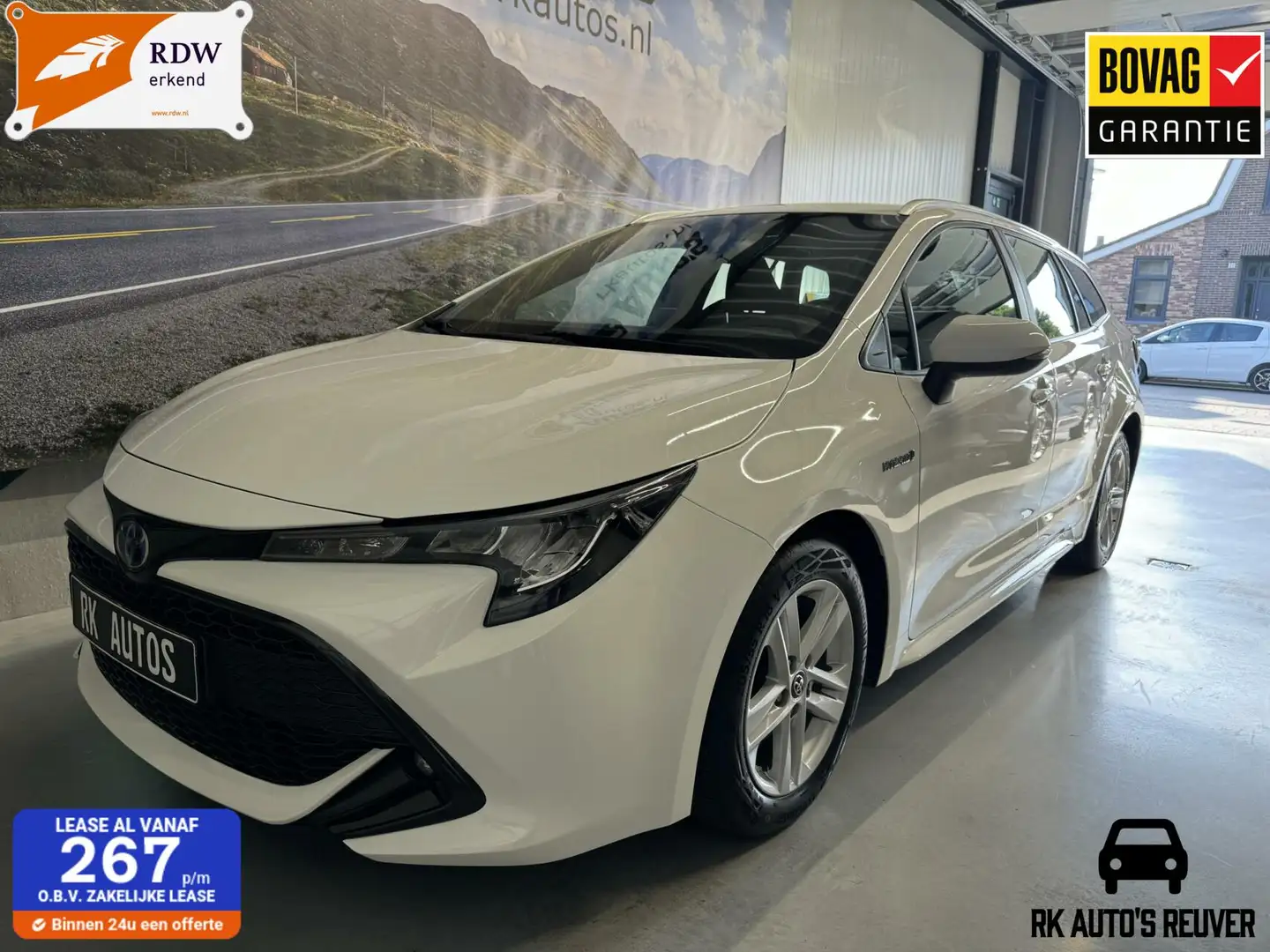Toyota Corolla Touring Sports 1.8 Hybrid Business Blanc - 1