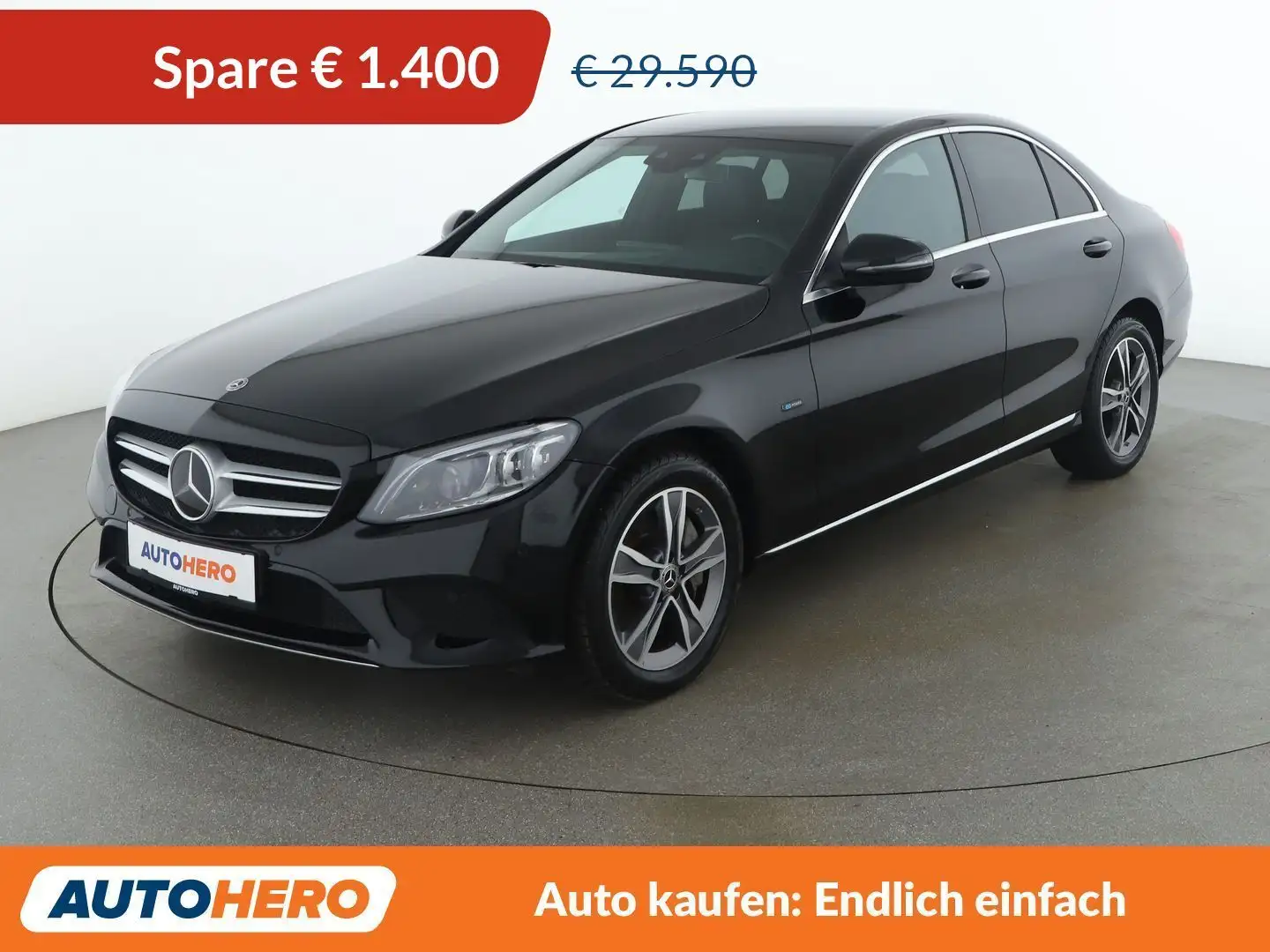 Mercedes-Benz C 300 C 300e 4Matic Avantgarde Schwarz - 1
