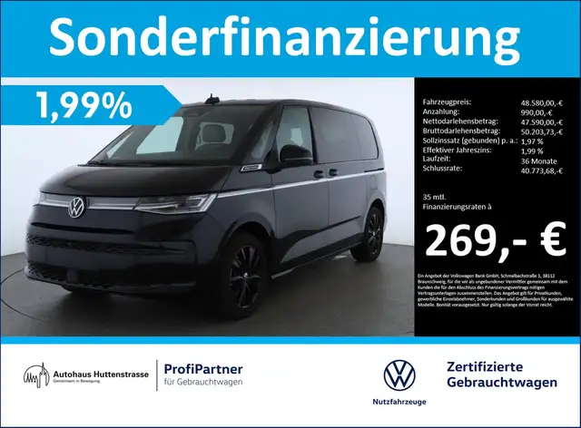 Volkswagen T7 Multivan 2.0 TDI DSG Style VIS A VIS STANDHZG AHK