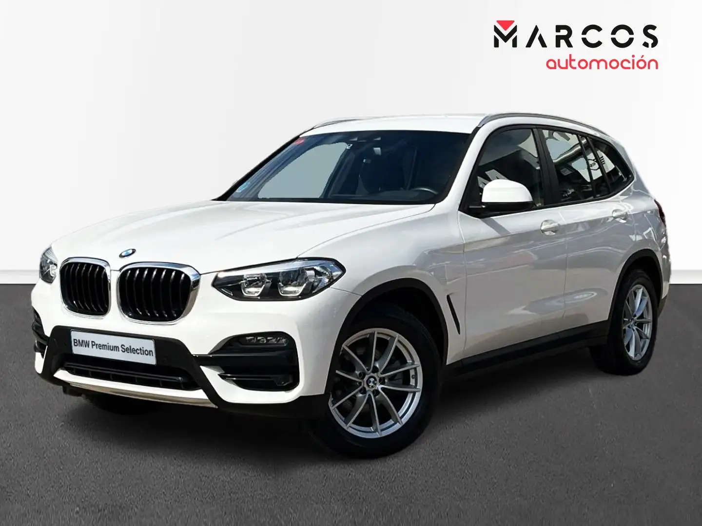 BMW X3 xDrive 20dA Weiß - 1