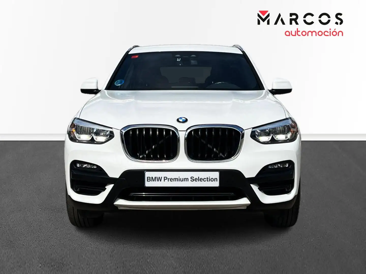 BMW X3 xDrive 20dA Weiß - 2