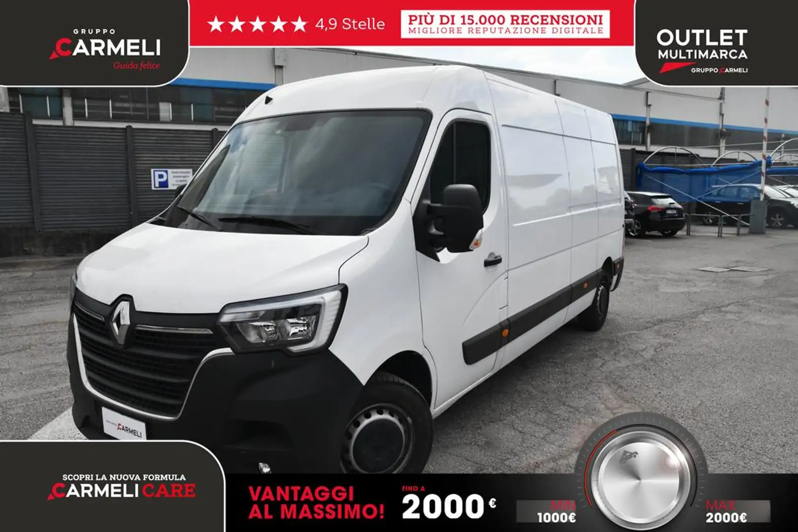 Renault Master T35 2.3 dci 135cv L3H2 Start my23 -IVA ESCLUSA Bianco - 1