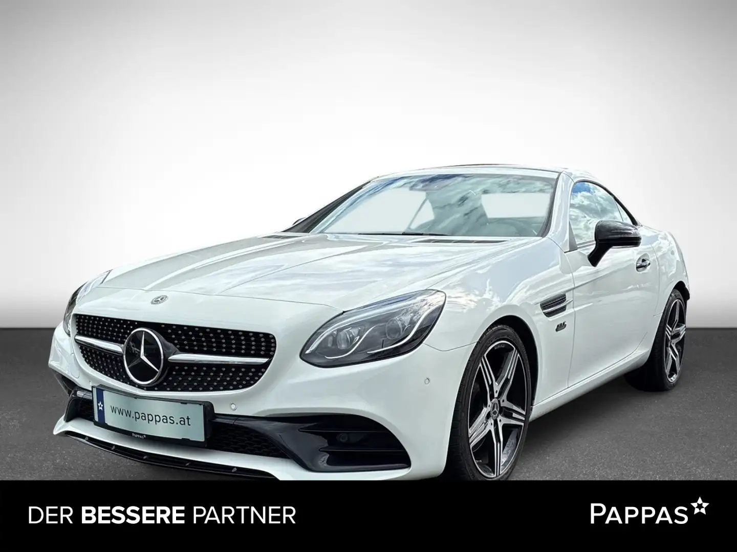 Mercedes-Benz SLC 200 PTS SHZ Distr Perf-AGA Pano AUT Cam Weiß - 1