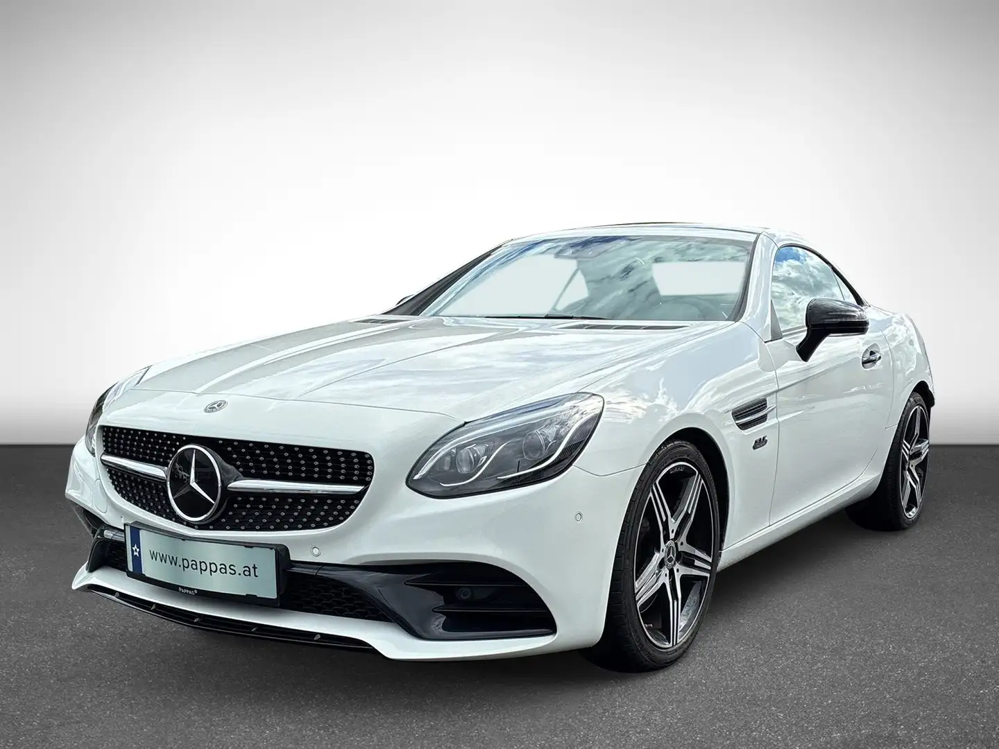 Mercedes-Benz SLC 200 PTS SHZ Distr Perf-AGA Pano AUT Cam Weiß - 2