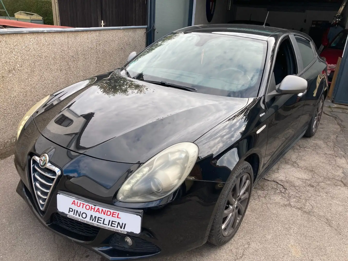 Alfa Romeo Giulietta Veloce TURBOSCHADEN DEFEKT Schwarz - 1