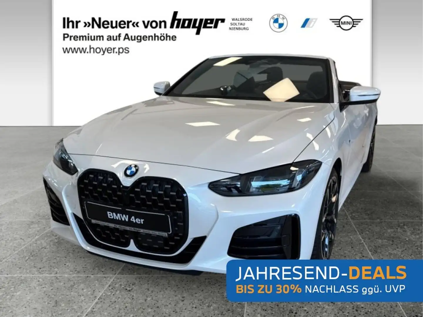 BMW 430 i xDrive M Sportpaket Pro Innovationspaket Weiß - 1