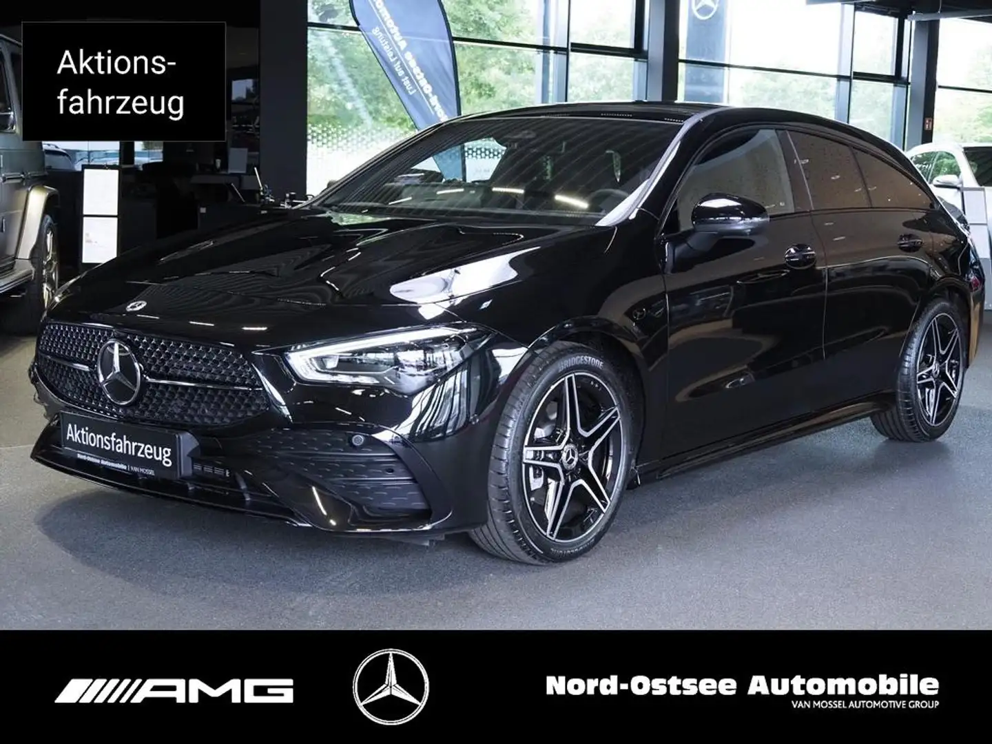 Mercedes-Benz CLA 180 SB AMG NIGHT PANO MEMORY MULTIBEAM 360° Negru - 1
