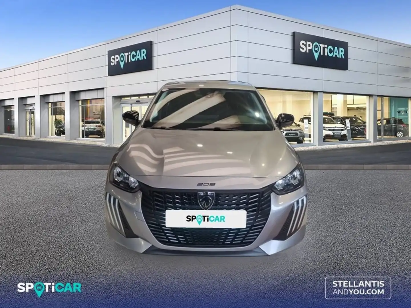Peugeot 208 1.2 Puretech S&S Style 75 Gris - 2