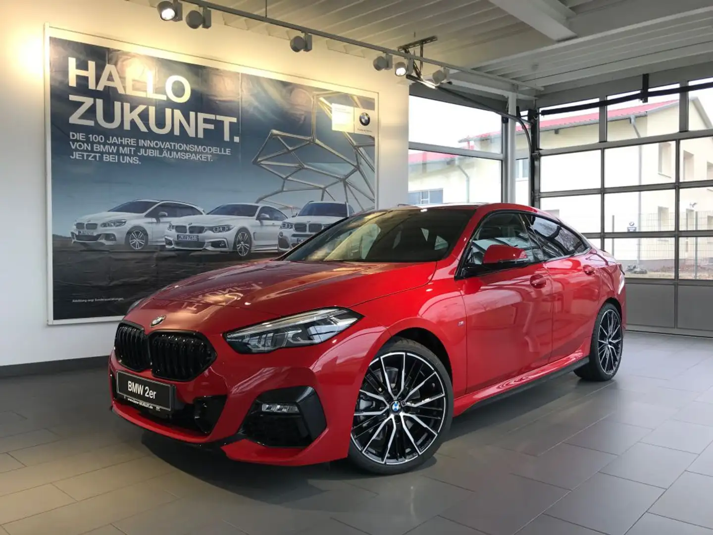 BMW 220 d Gran Coupe M SPORT HUD+PANO+AHK+ACC+HARMAN Rojo - 1