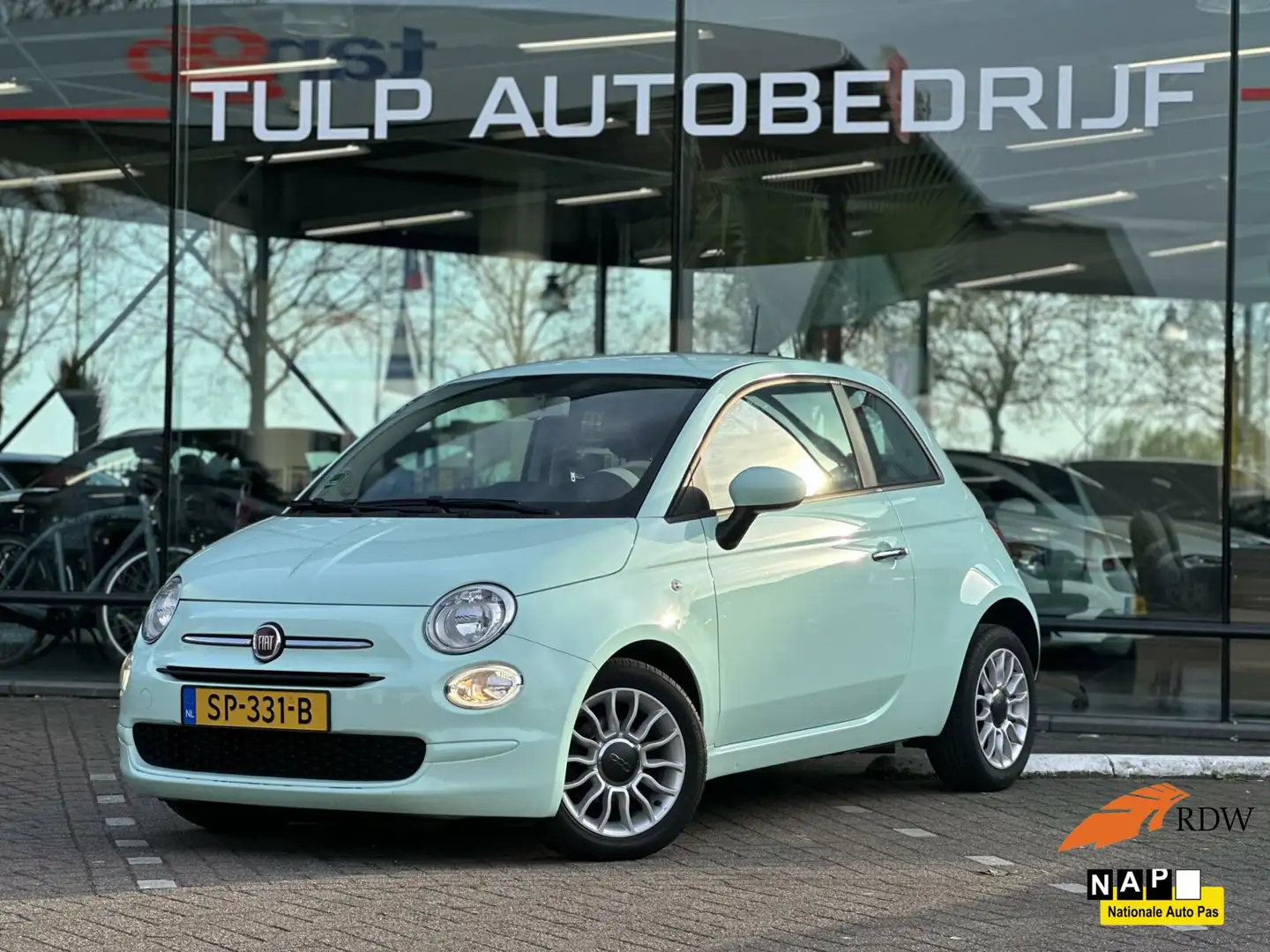 Fiat 500 0.9 TwinAir Turbo Popstar Airco Goed onderhoud NAP Vert - 1