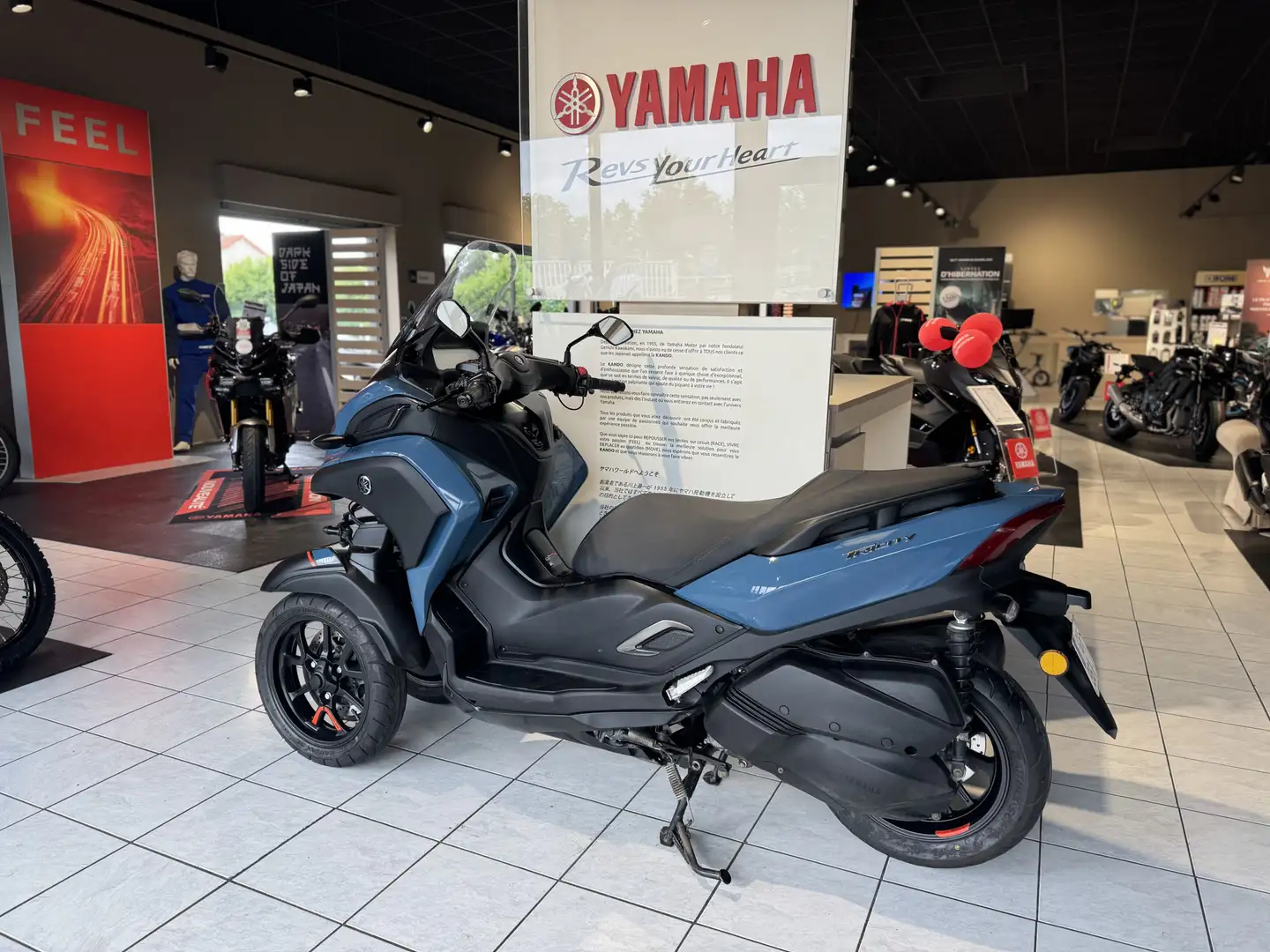 Yamaha TriCity Modrá - 2
