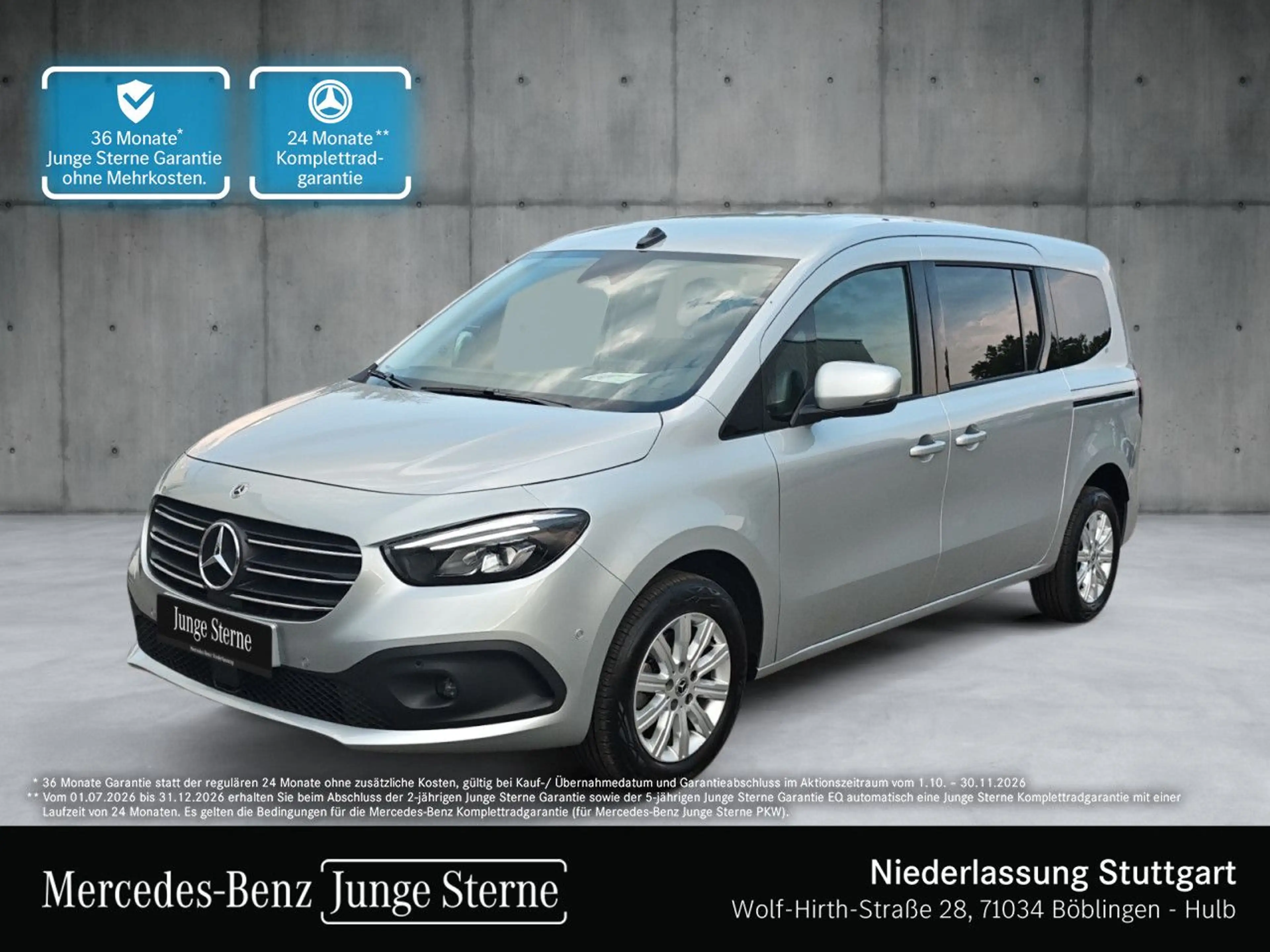 Mercedes-Benz T-Class T 180 Lang EDITION+PROGRESSIVE+Klimaautom+AHK+Navi