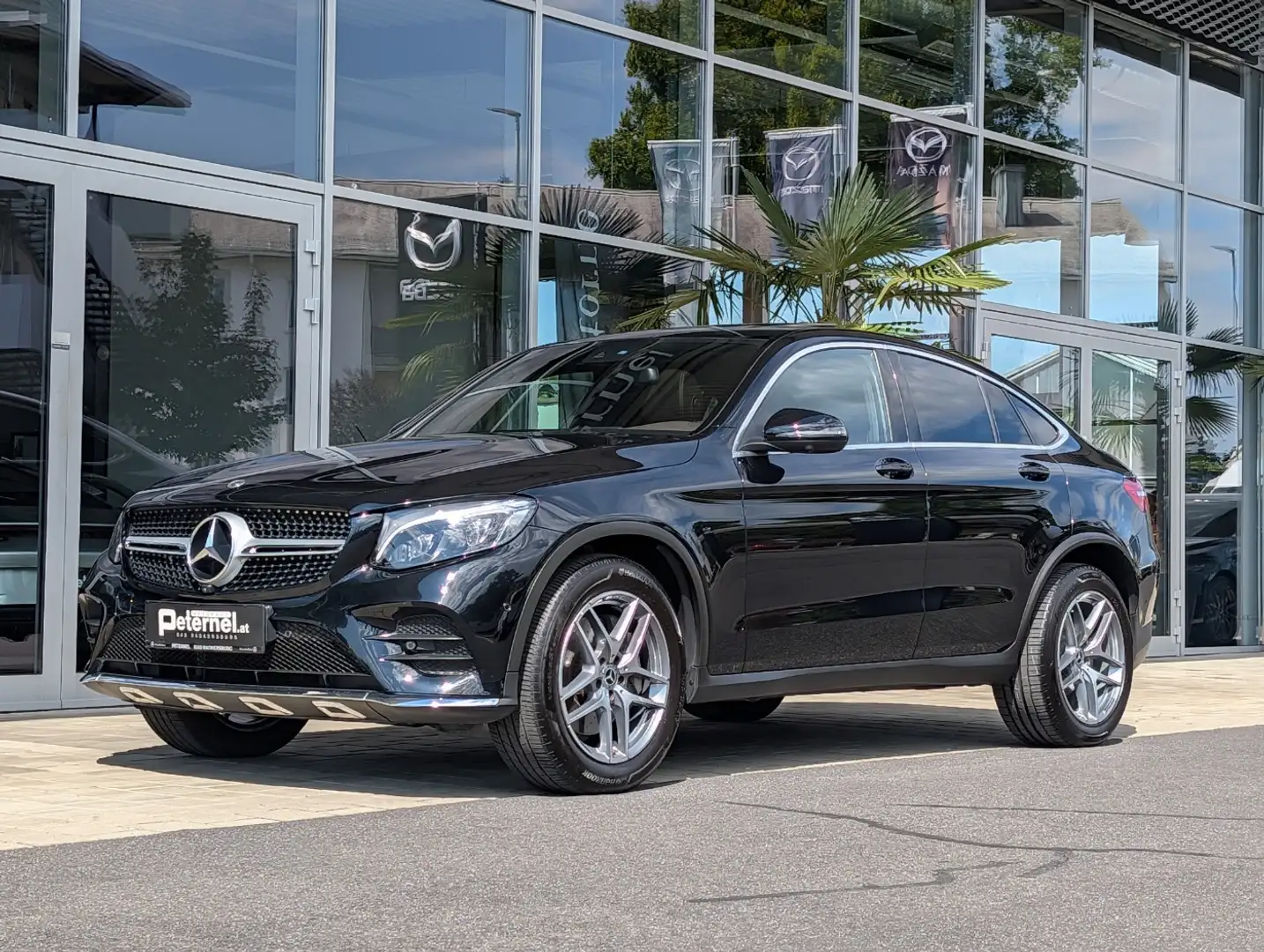 Mercedes-Benz GLC 220 d 4MATIC Coupé PTS Shz Ambi Sportpaket Schwarz - 2