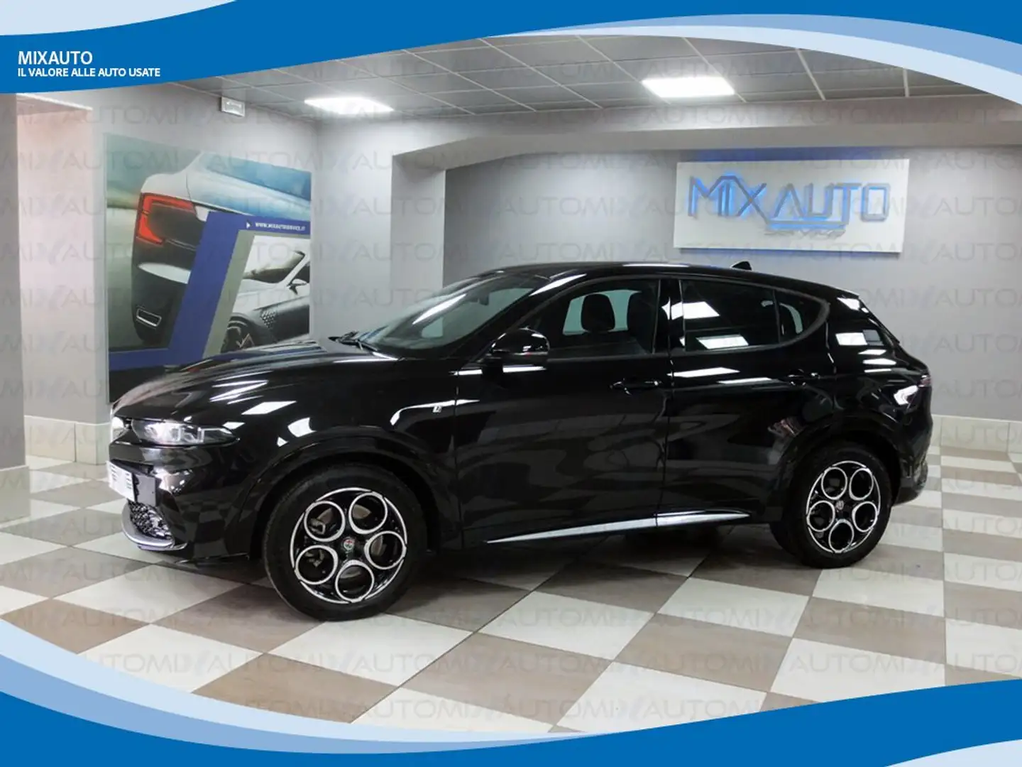 Alfa Romeo Tonale 1.5 Hybrid 160cv Ti TCT7 EU6 Чорний - 1