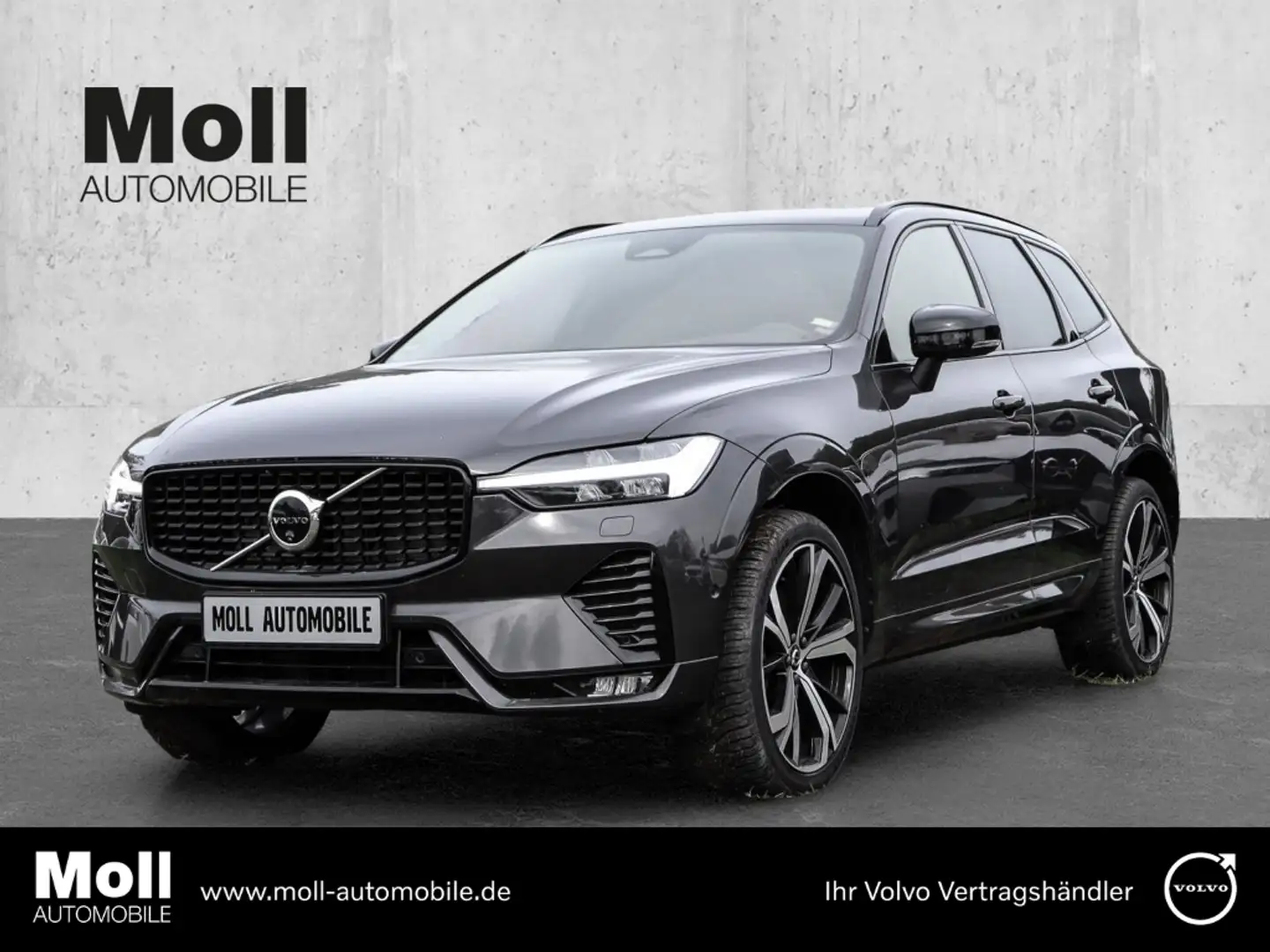 Volvo XC60 Ultimate Dark AWD B5 Benzin EU6d Allrad HUD StandH Grau - 1