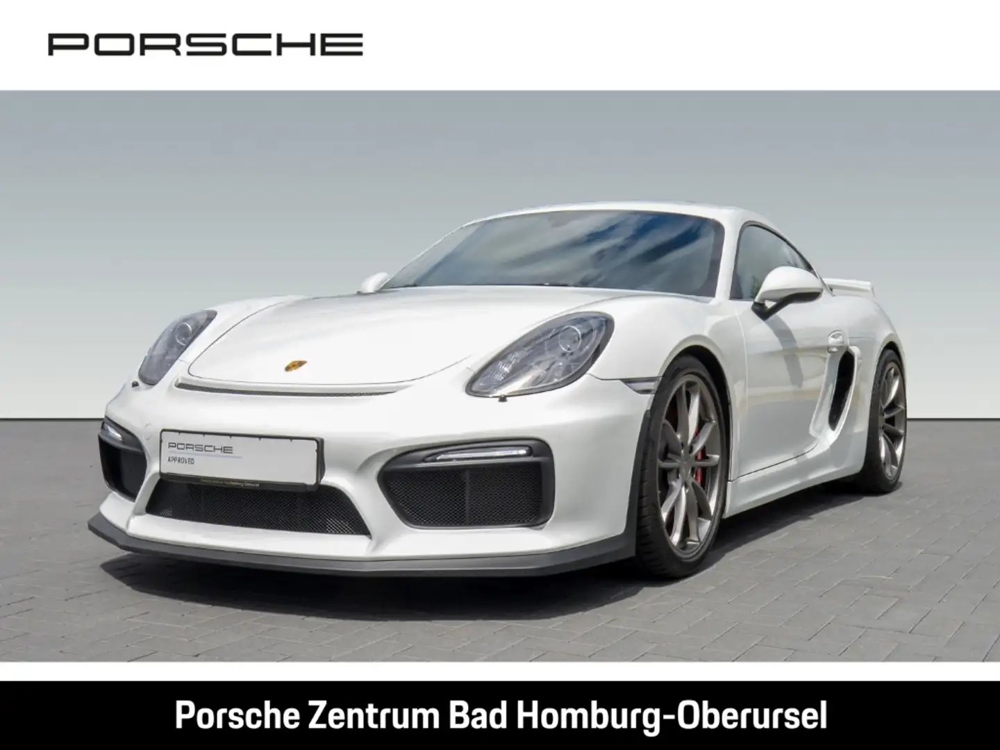 Porsche Cayman GT4 Erstbesitz 4.765 km Sportschalensitze Белый - 1