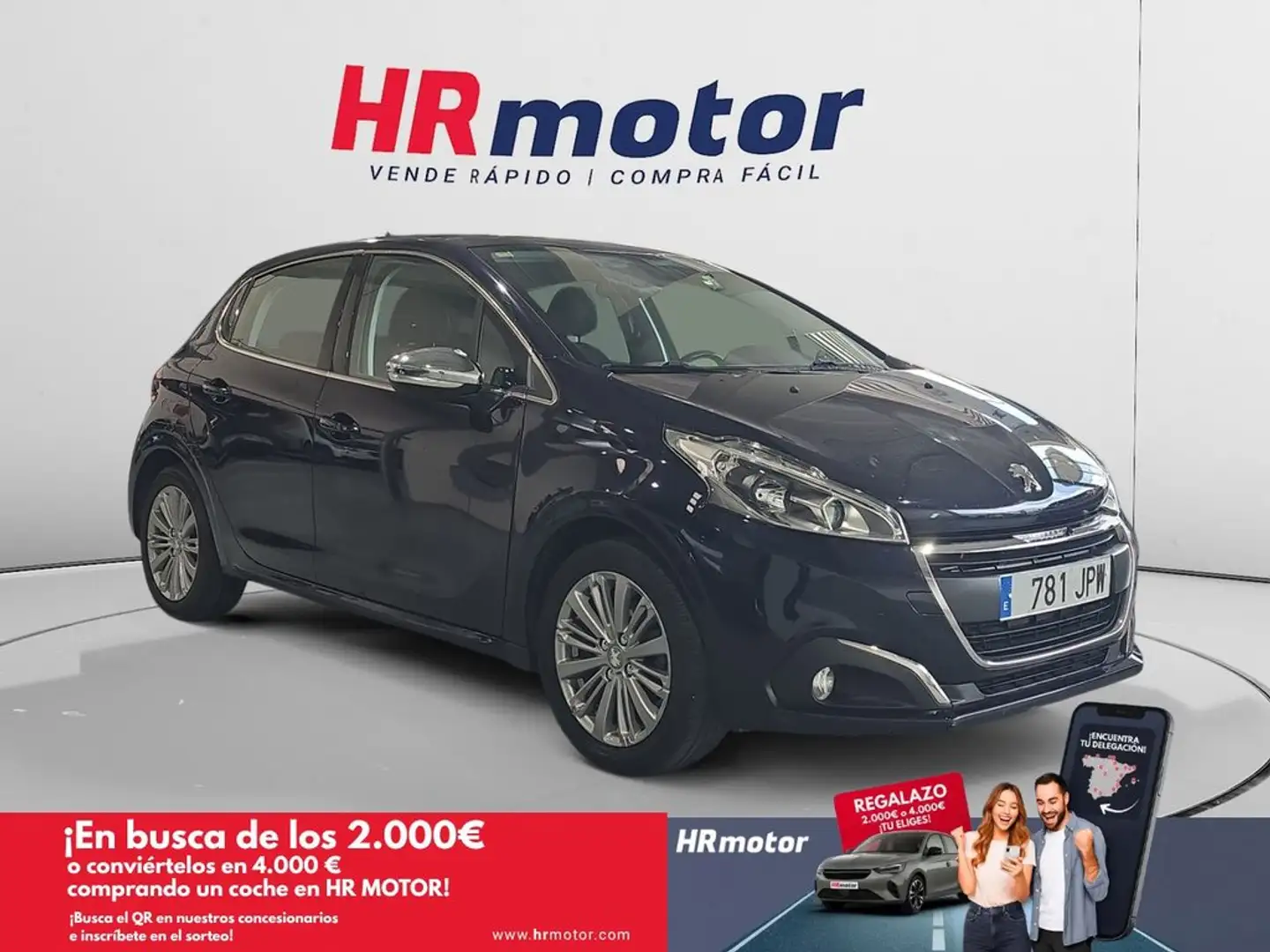 Peugeot 208 Allure Bleu - 1